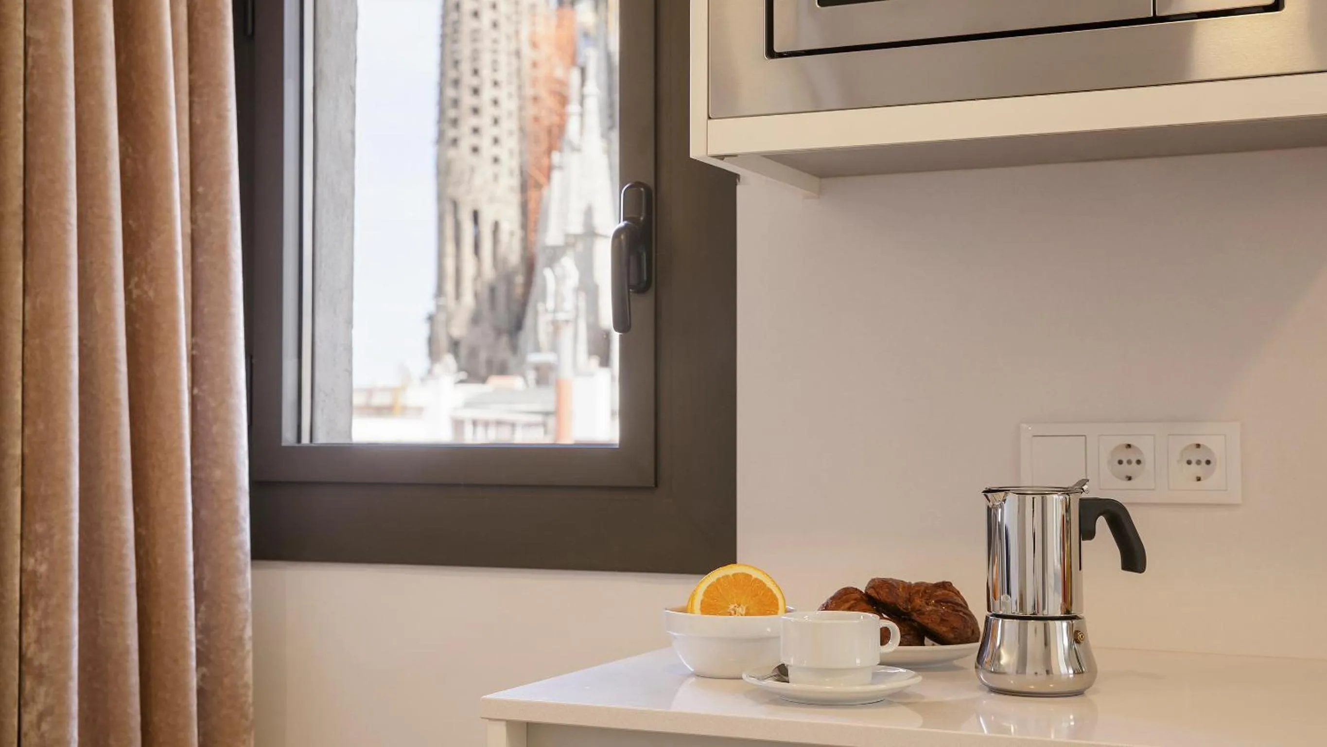 View (from property/room) in Hotel Sagrada Familia Apartments