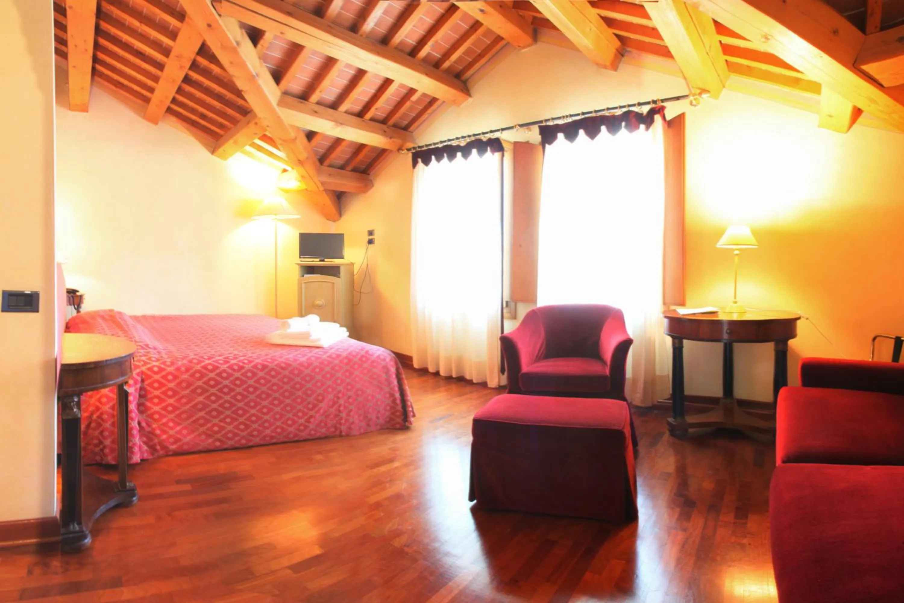 Bed in Hotel La Torre