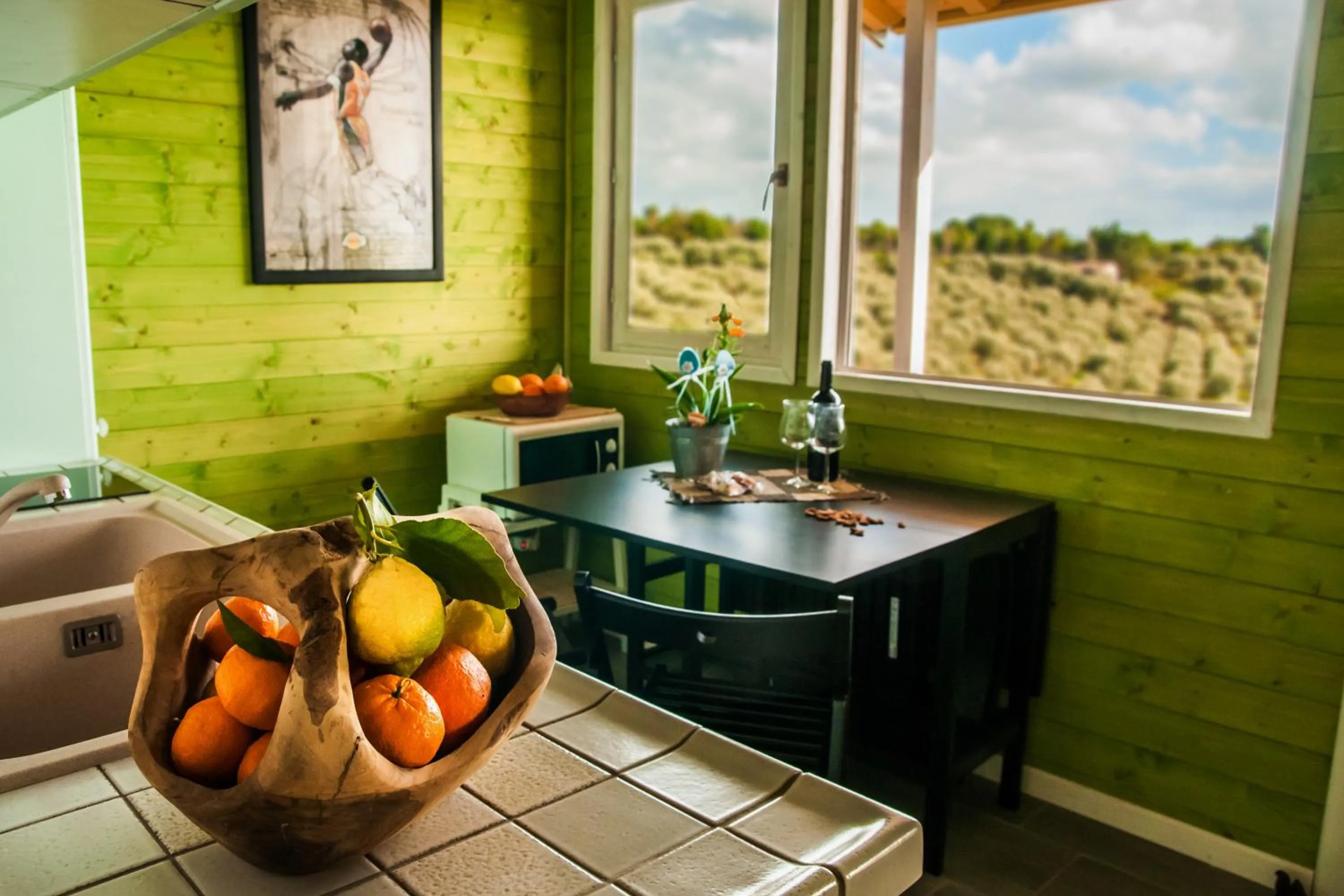 Kitchen or kitchenette in Mandorleo