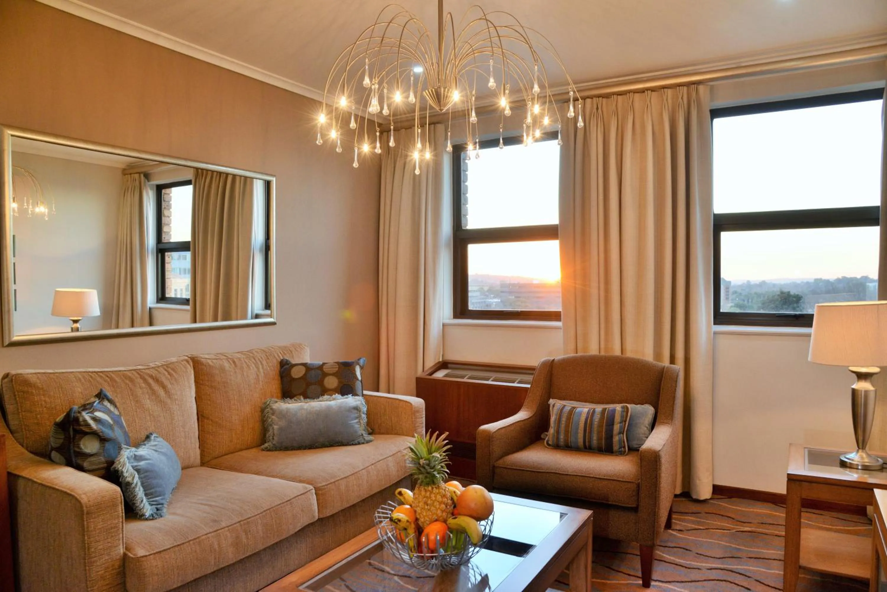 Living room in The Centurion Hotel