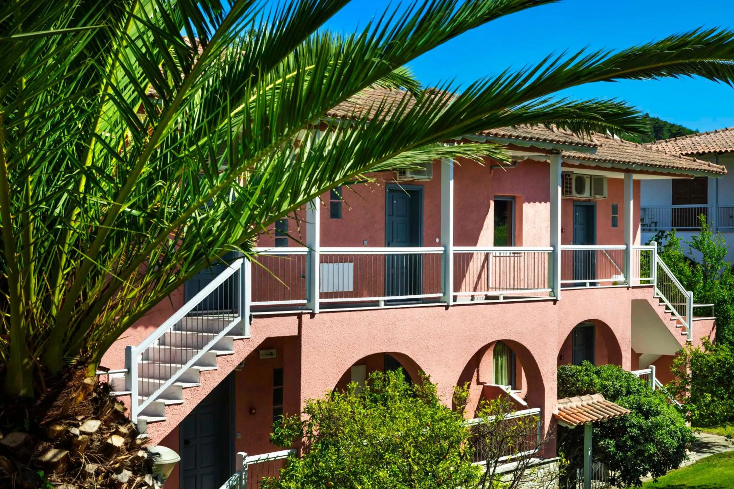 Property building in Hotel Hanioti Village Spa