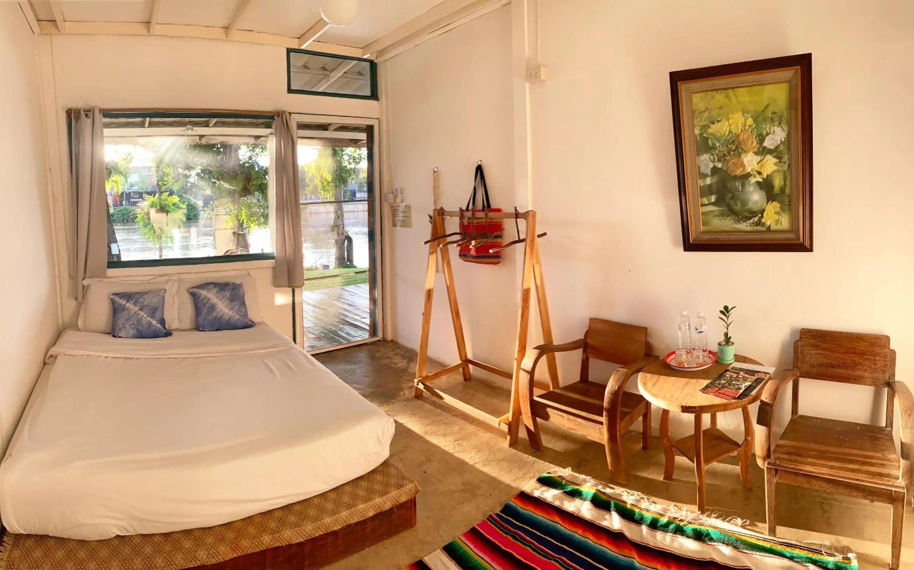 Bed in Ban Narai River Guesthouse