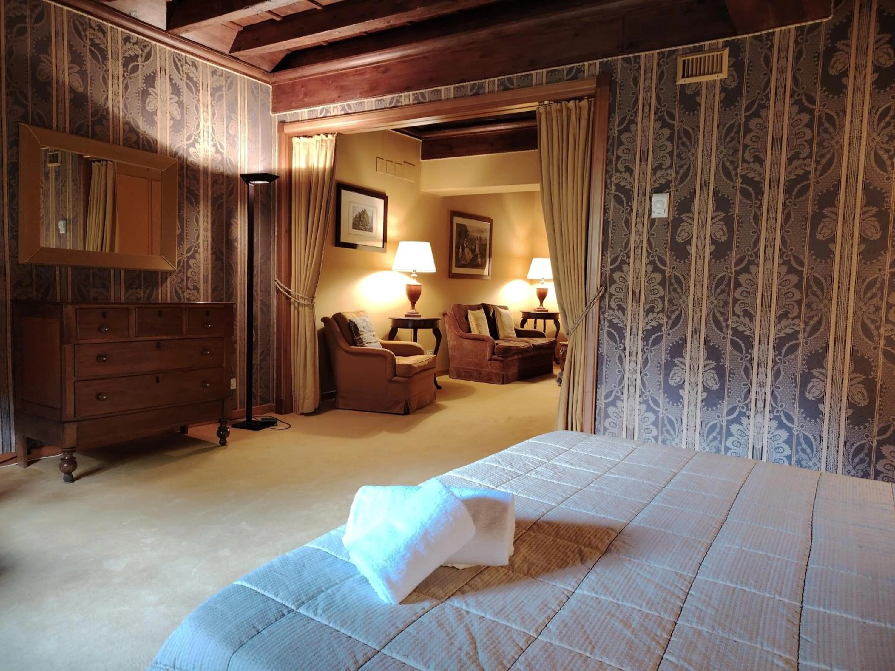 Bed in Hotel Villa La Principessa