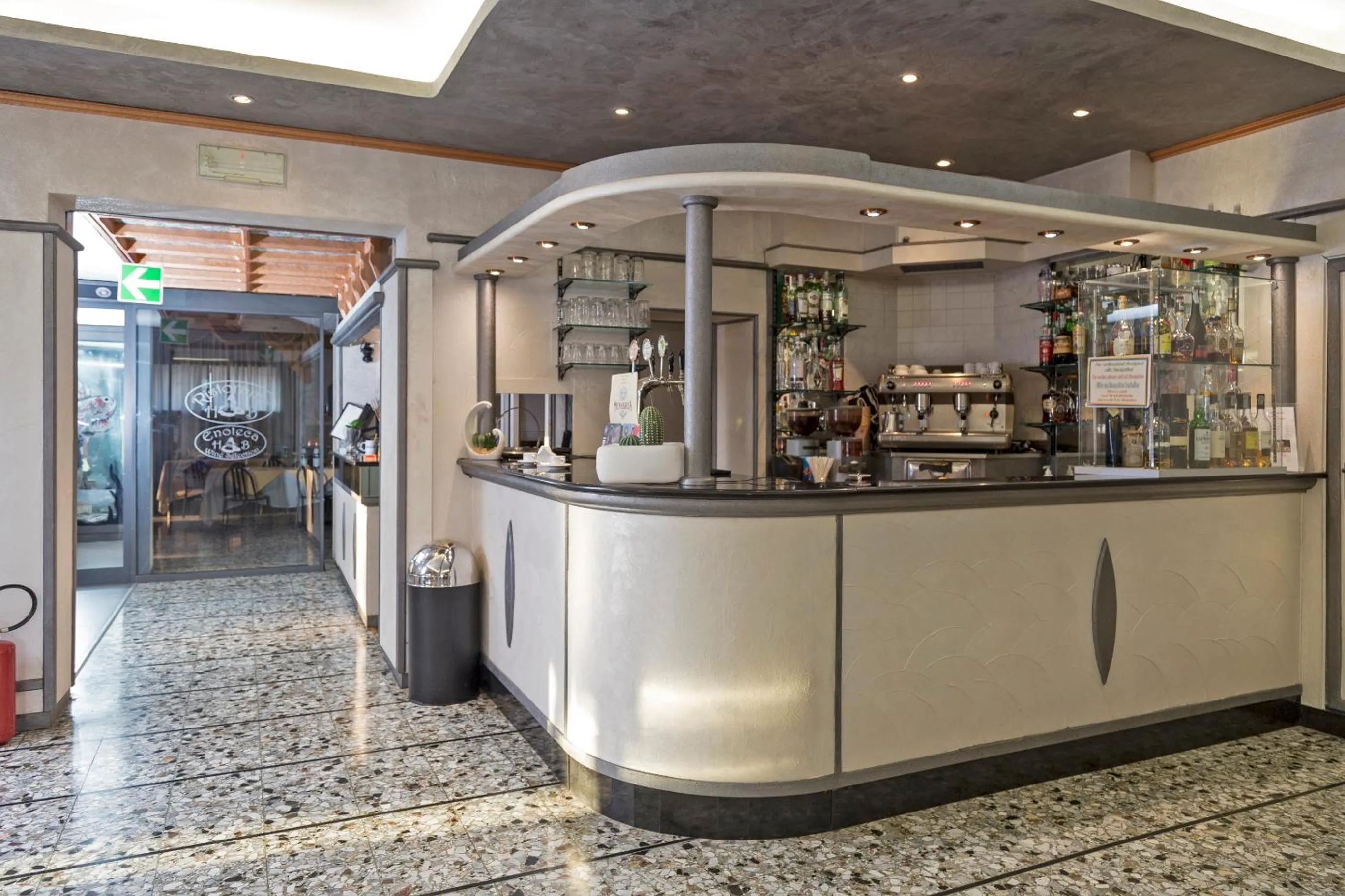 Lobby or reception in Hotel Bixio