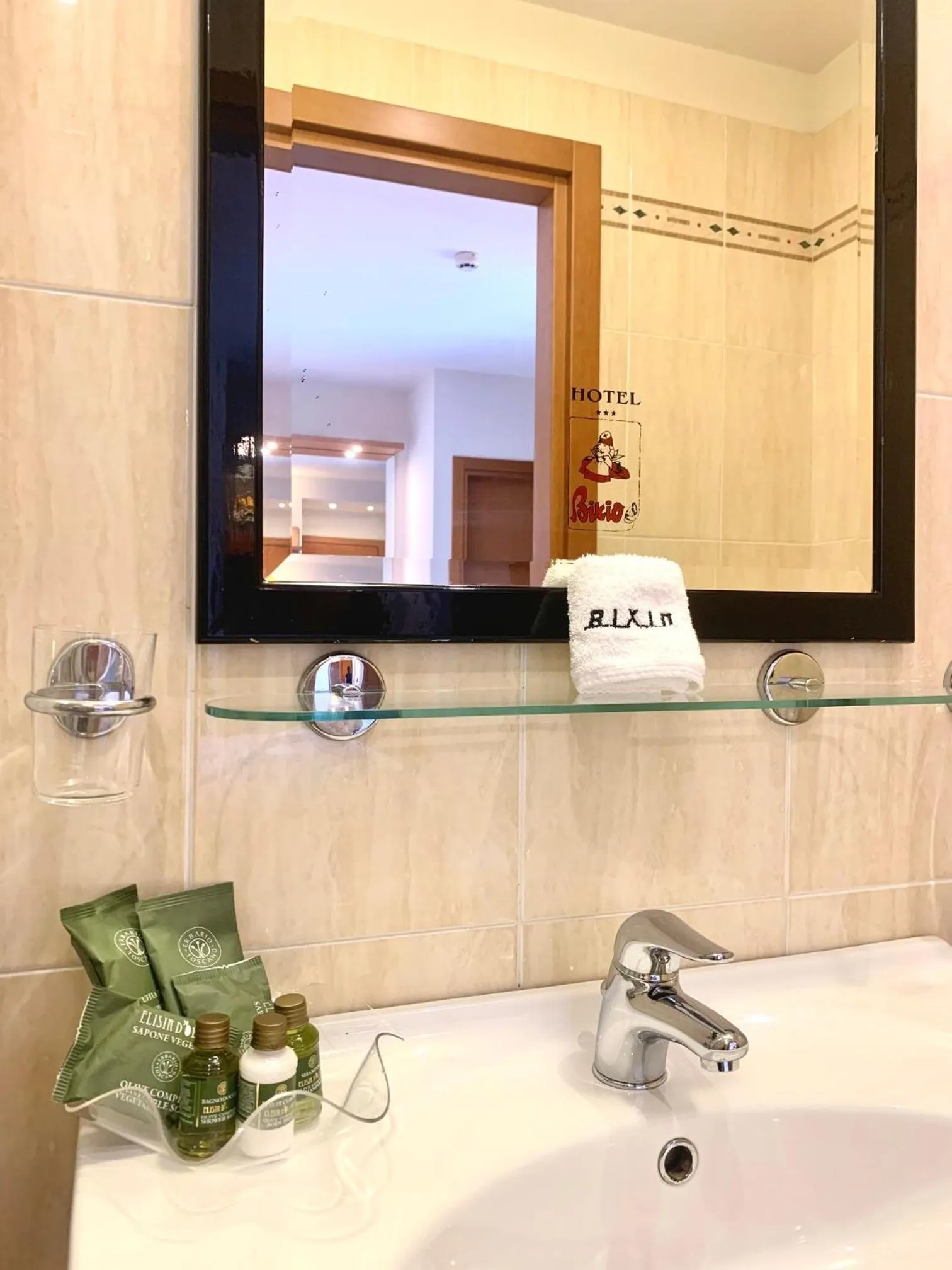 Bathroom in Hotel Bixio