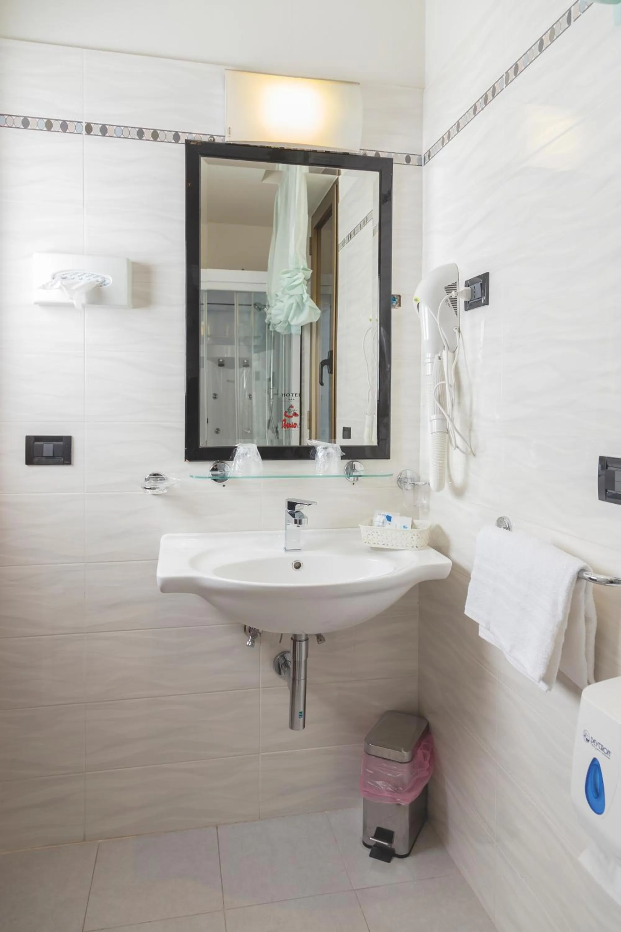 Bathroom in Hotel Bixio