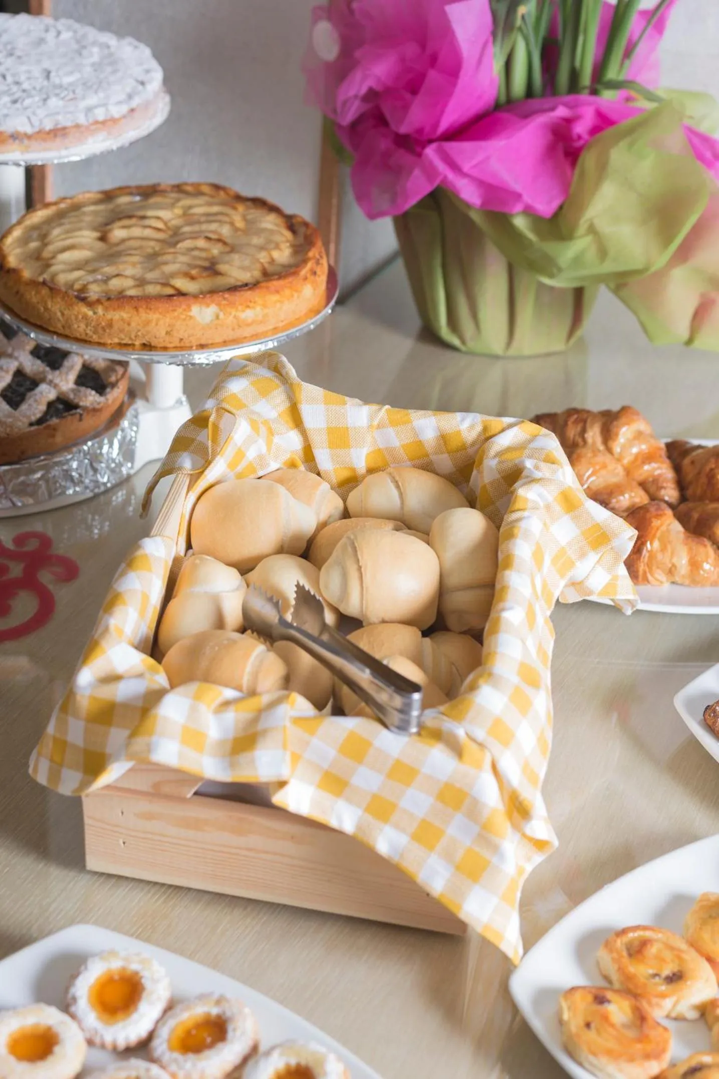 Continental breakfast in Hotel Bixio