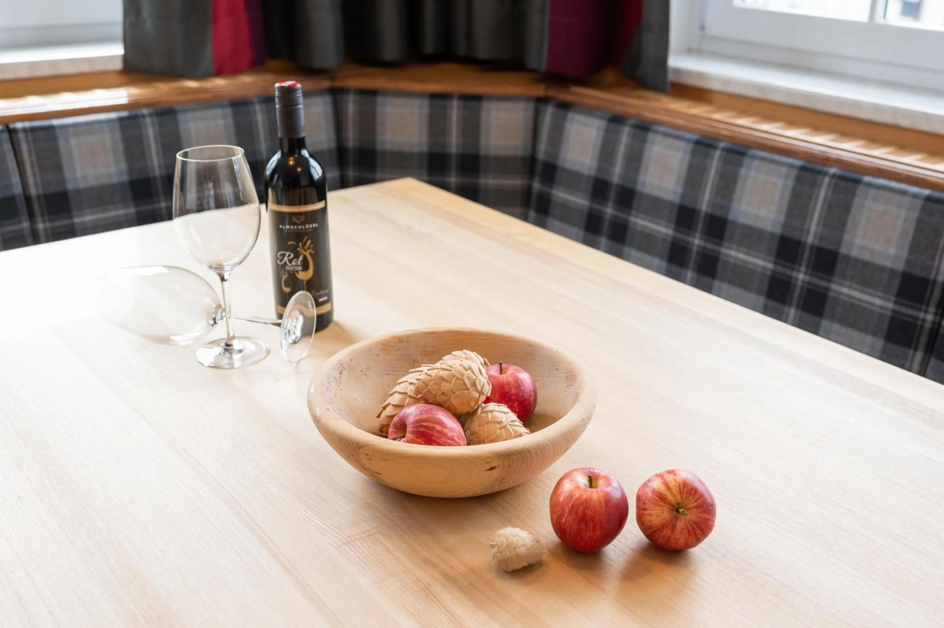 Decorative detail in Hotel Almschlössl & Schrotteralm