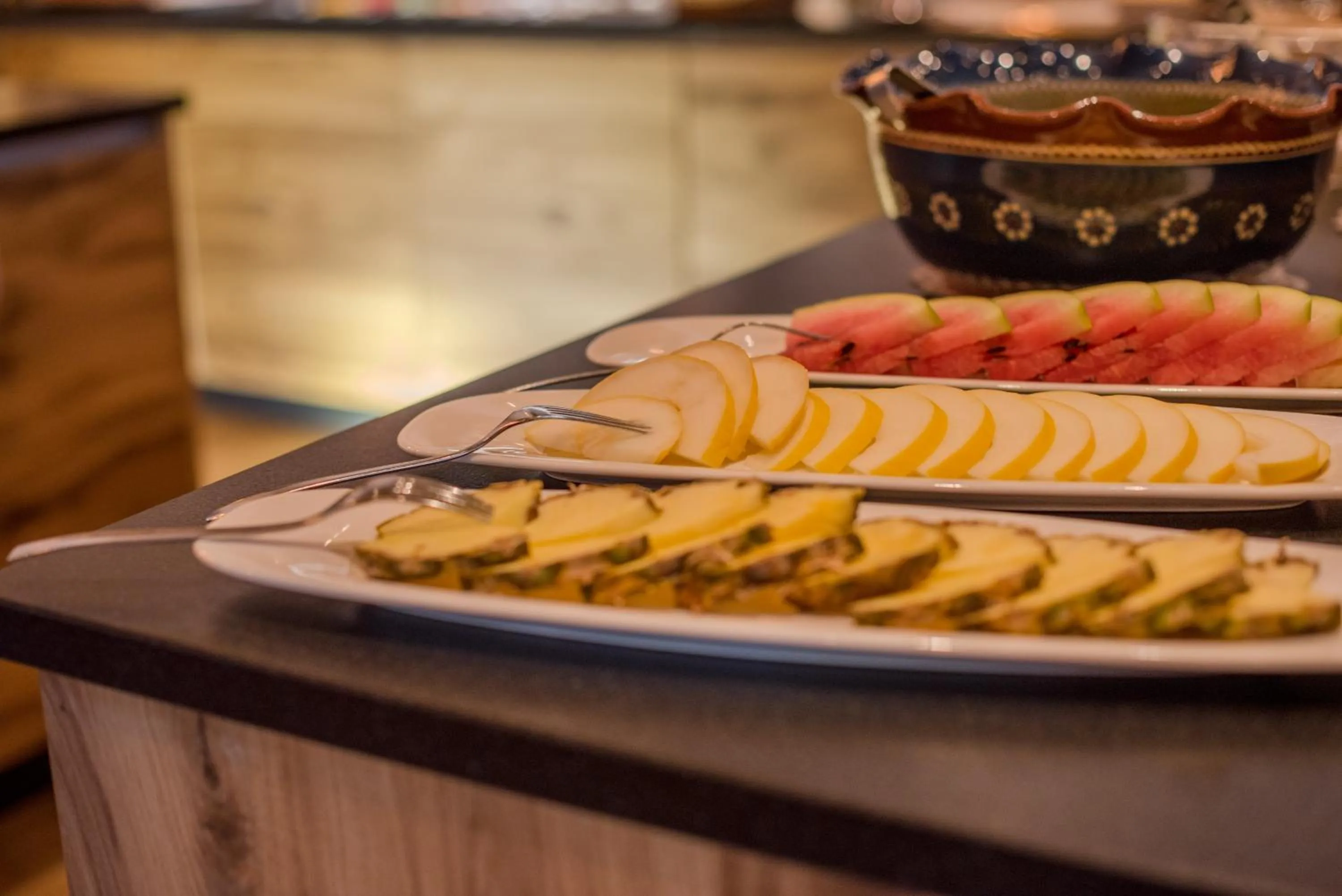 Buffet breakfast in Hotel Almschlössl & Schrotteralm