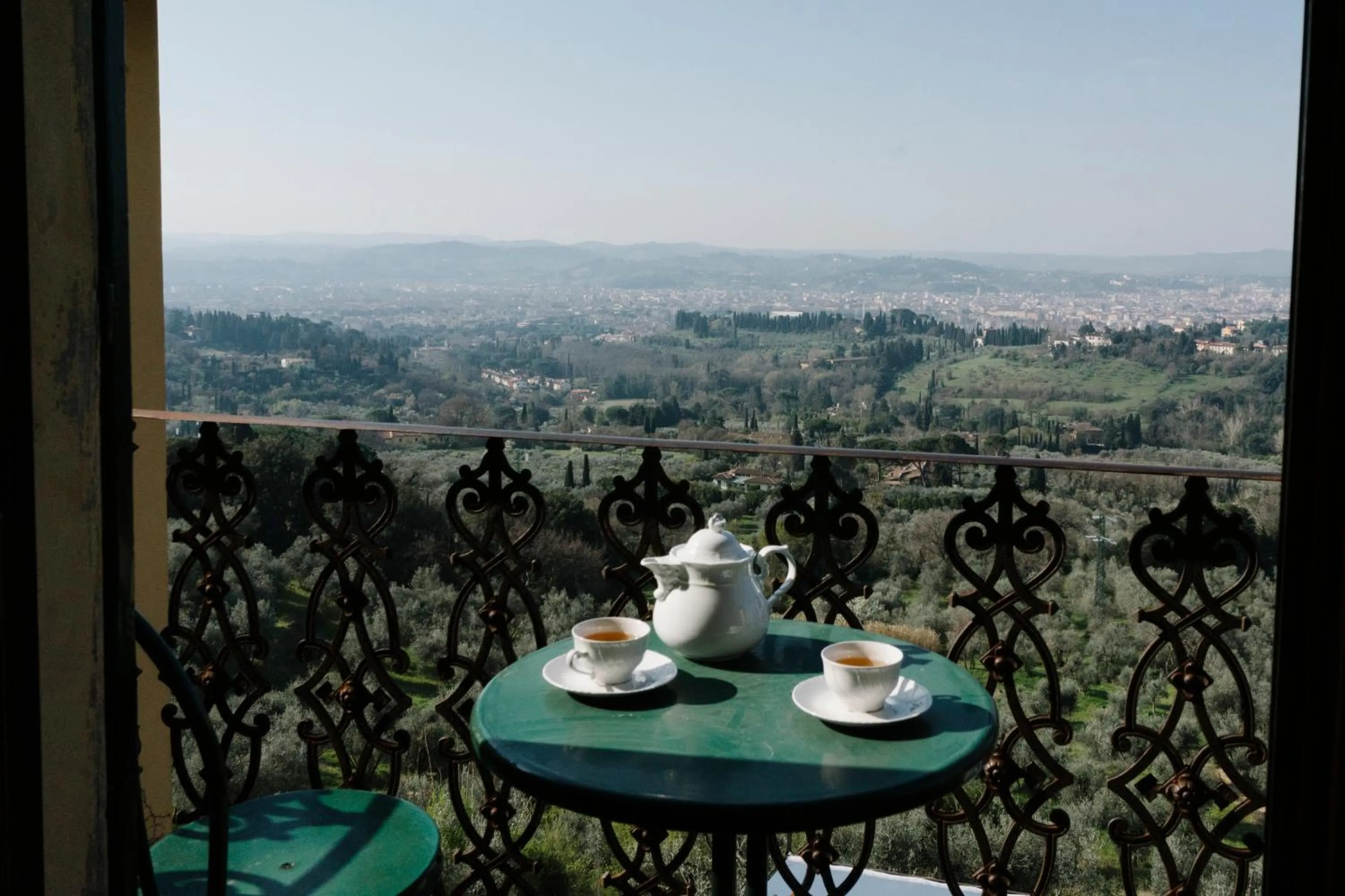 Balcony/Terrace in Pensione Bencistà
