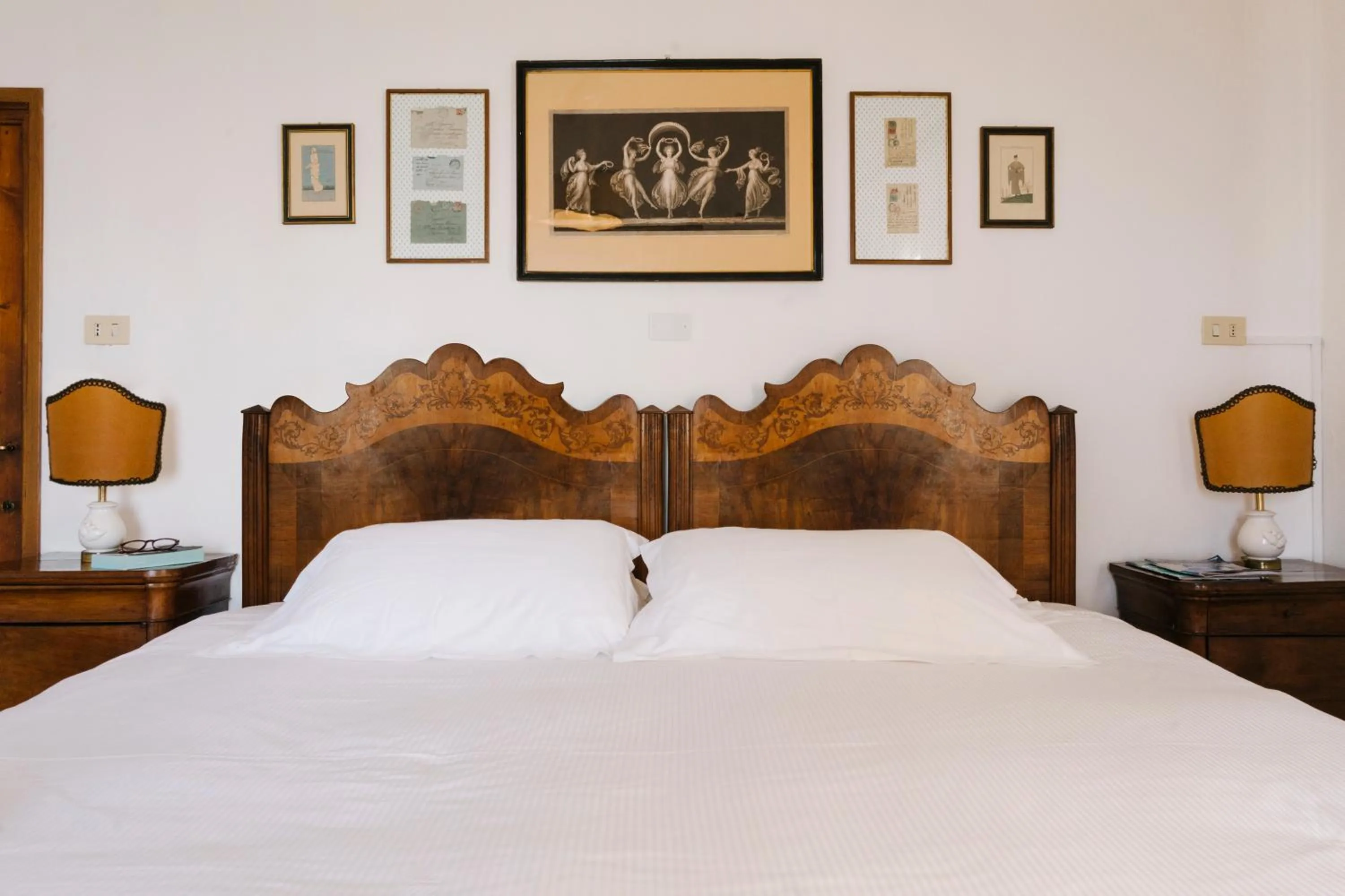 Bed in Pensione Bencistà