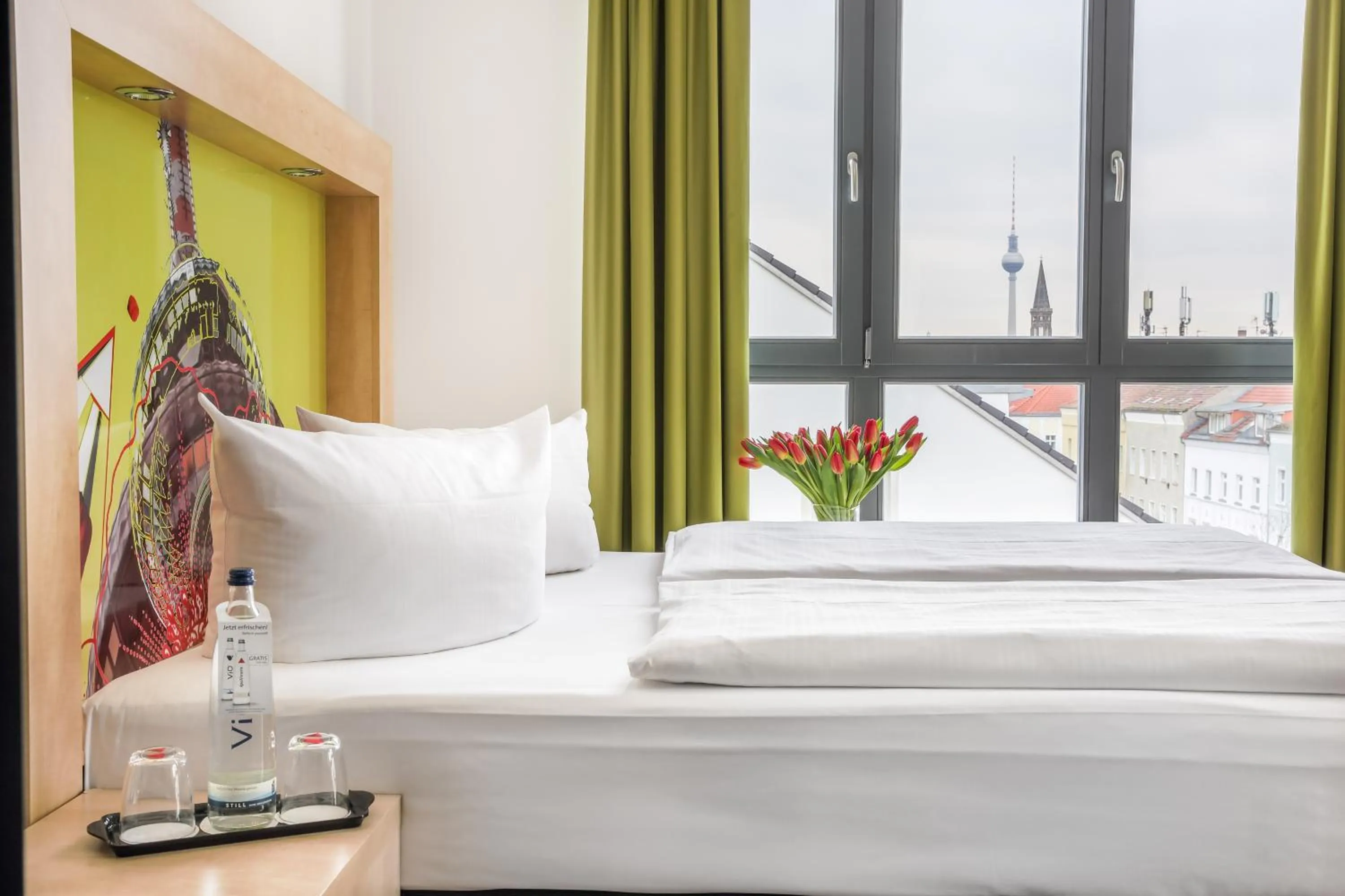 Bedroom, Bed in H+ Hotel 4Youth