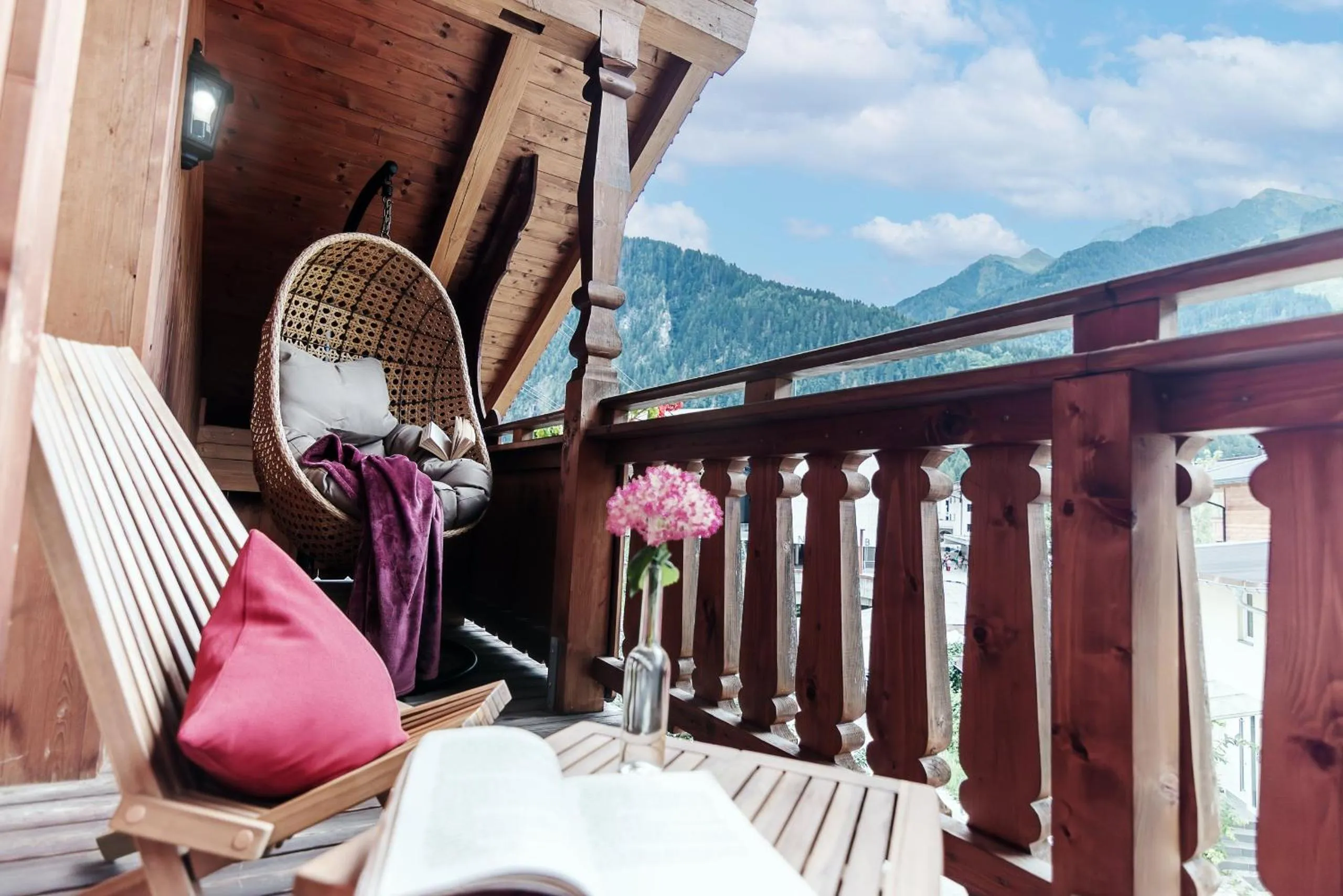 View (from property/room) in Apart Central – Premium Mountain&Garden