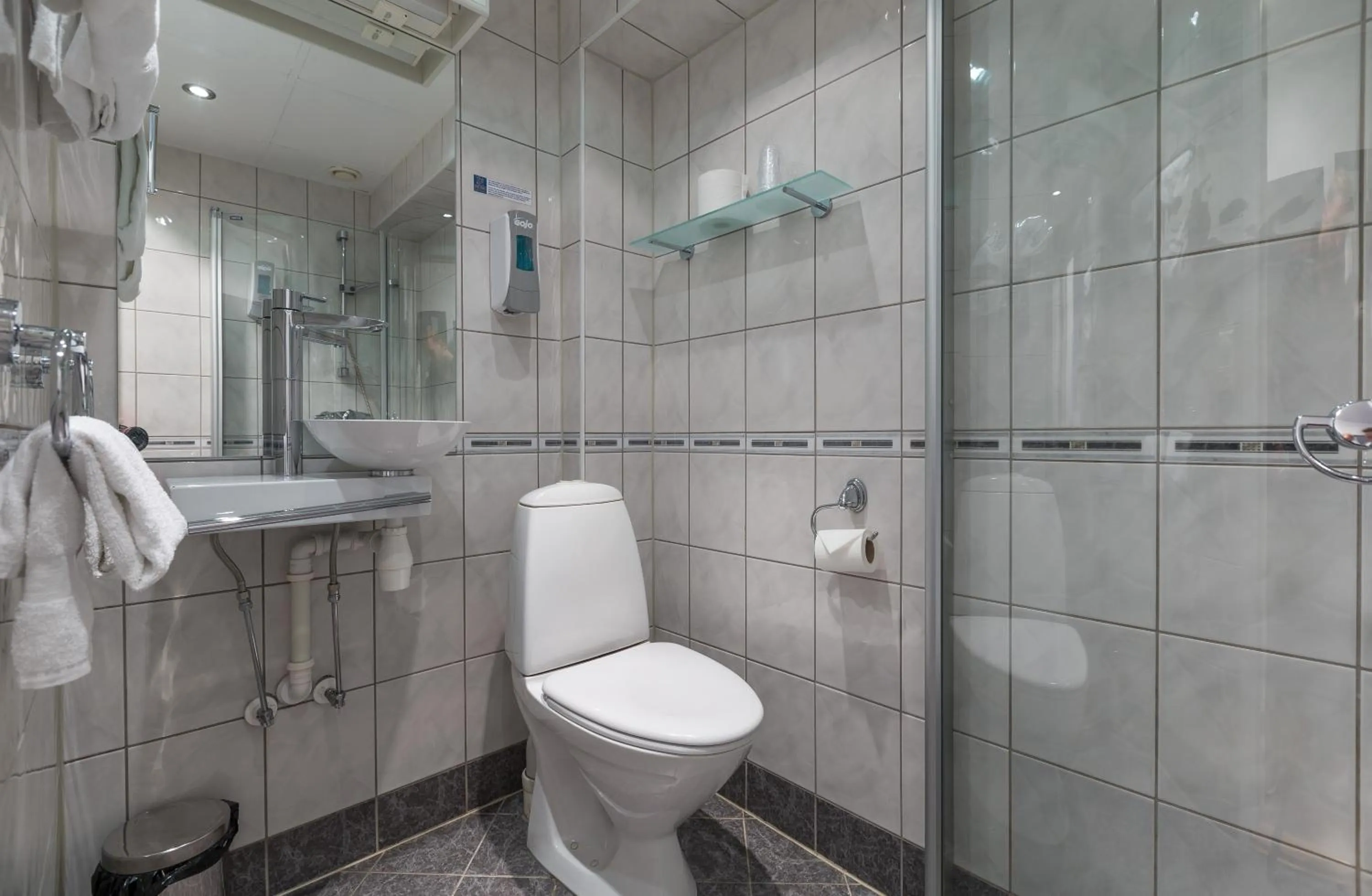 Bathroom in Enter Viking Hotel