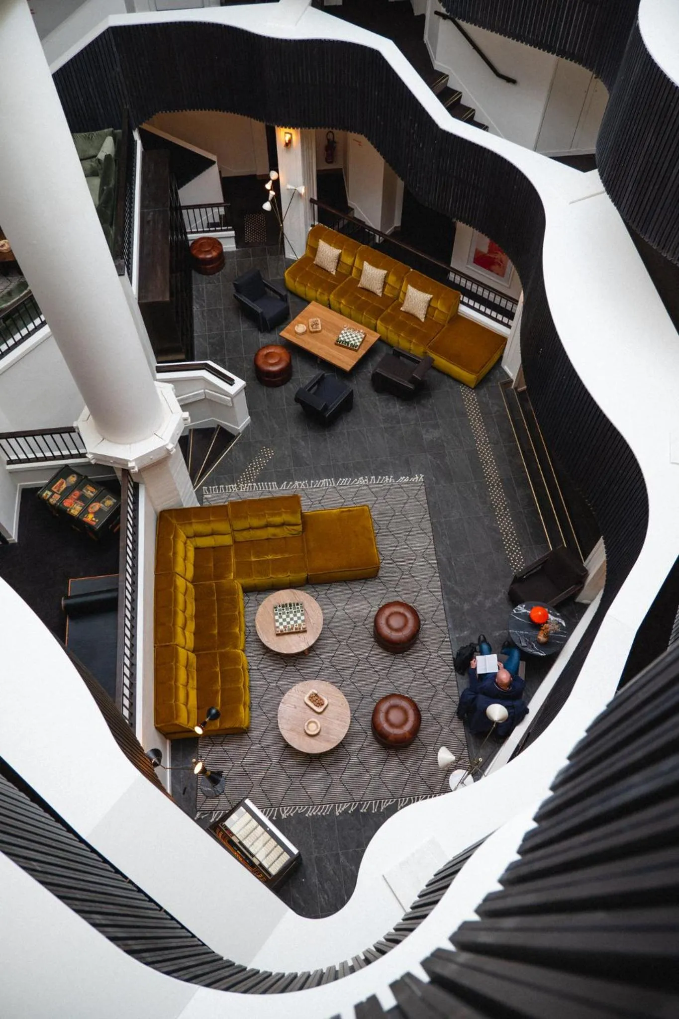 Decorative detail in Le Val Thorens, a Beaumier hotel