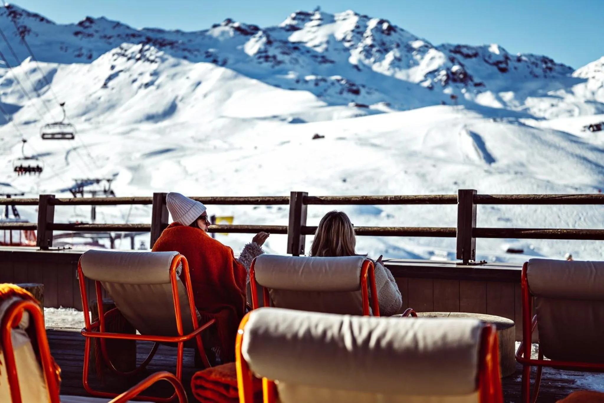 Balcony/Terrace in Le Val Thorens, a Beaumier hotel