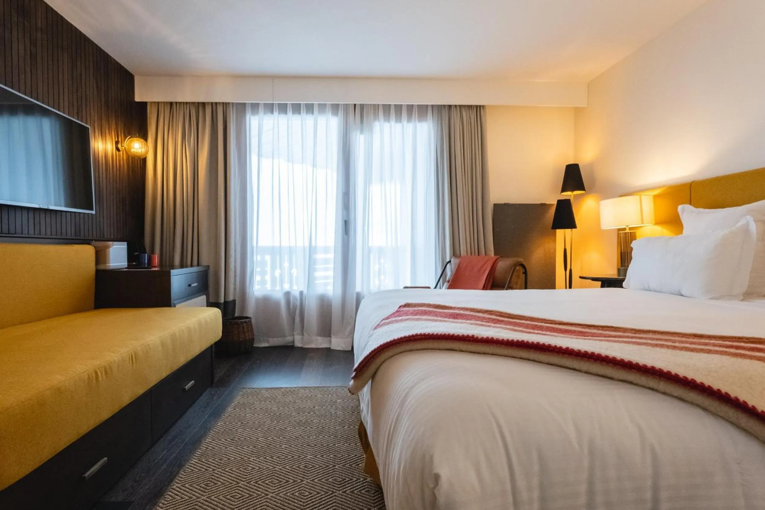 Photo of the whole room, Bed in Le Val Thorens, a Beaumier hotel