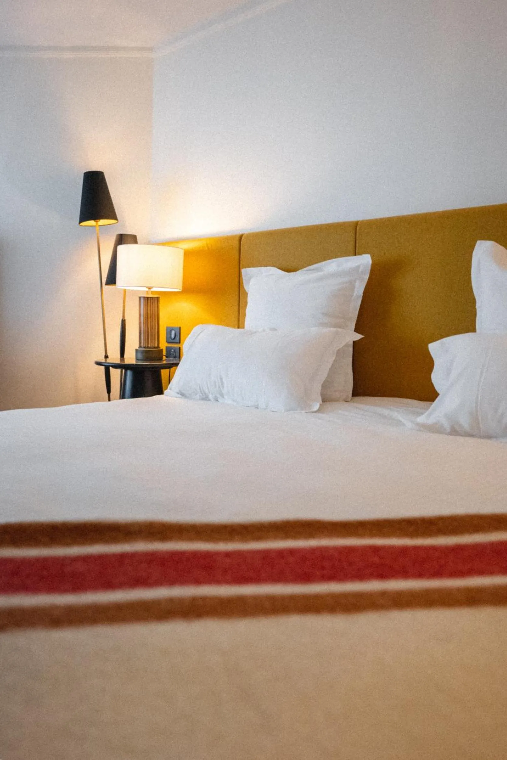 Bedroom, Bed in Le Val Thorens, a Beaumier hotel