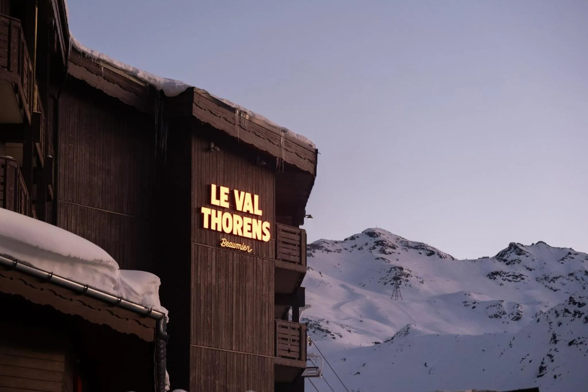 Property building in Le Val Thorens, a Beaumier hotel