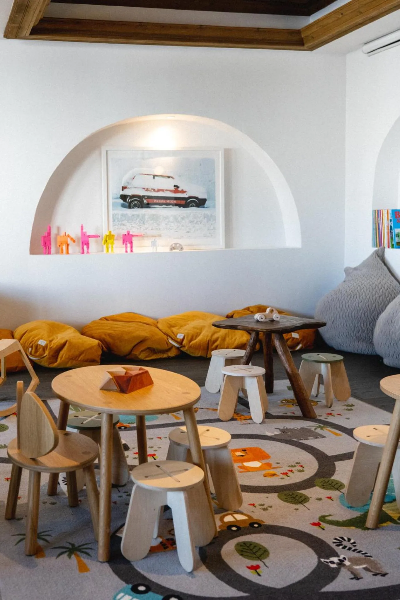 Decorative detail in Le Val Thorens, a Beaumier hotel