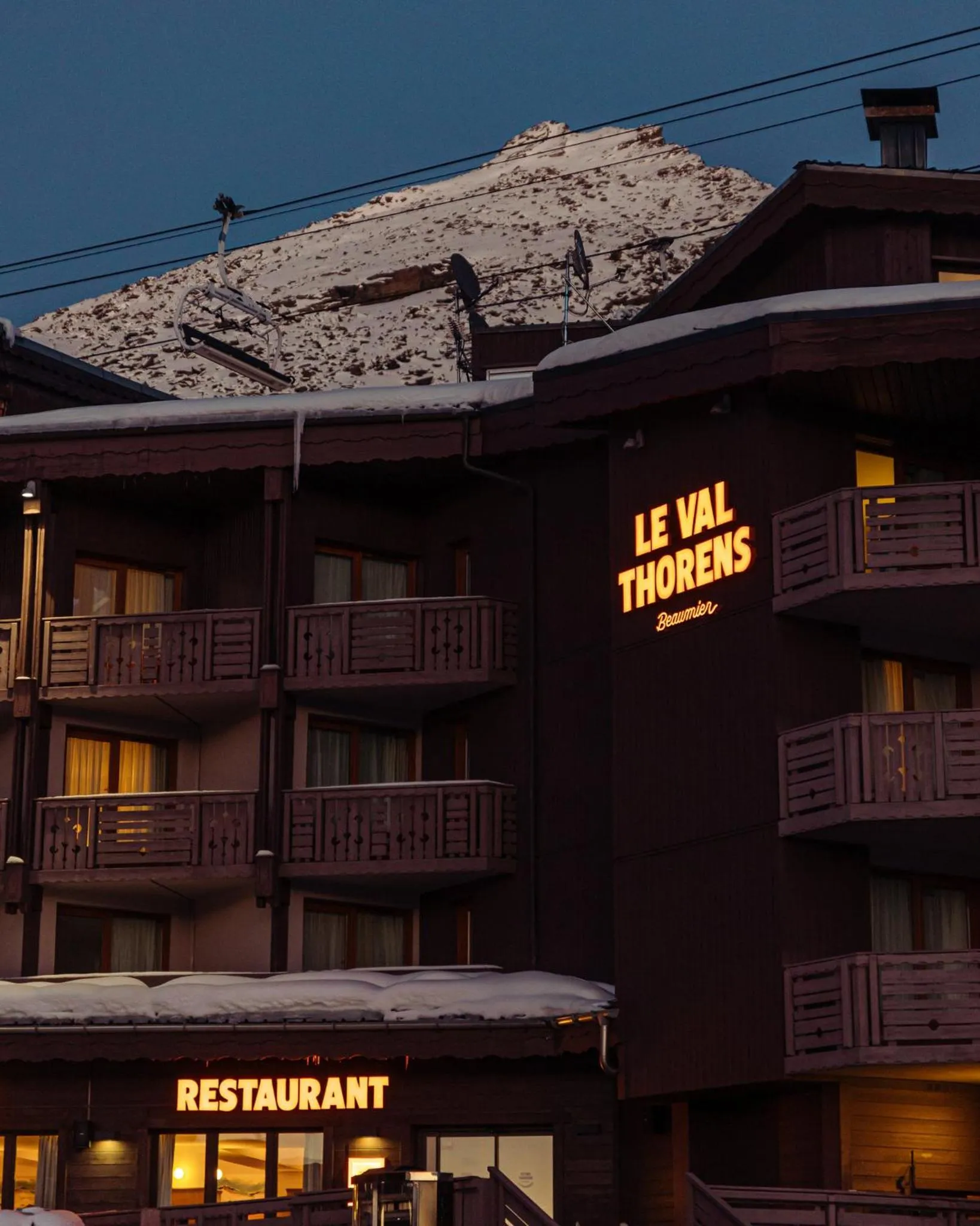 Property building in Le Val Thorens, a Beaumier hotel