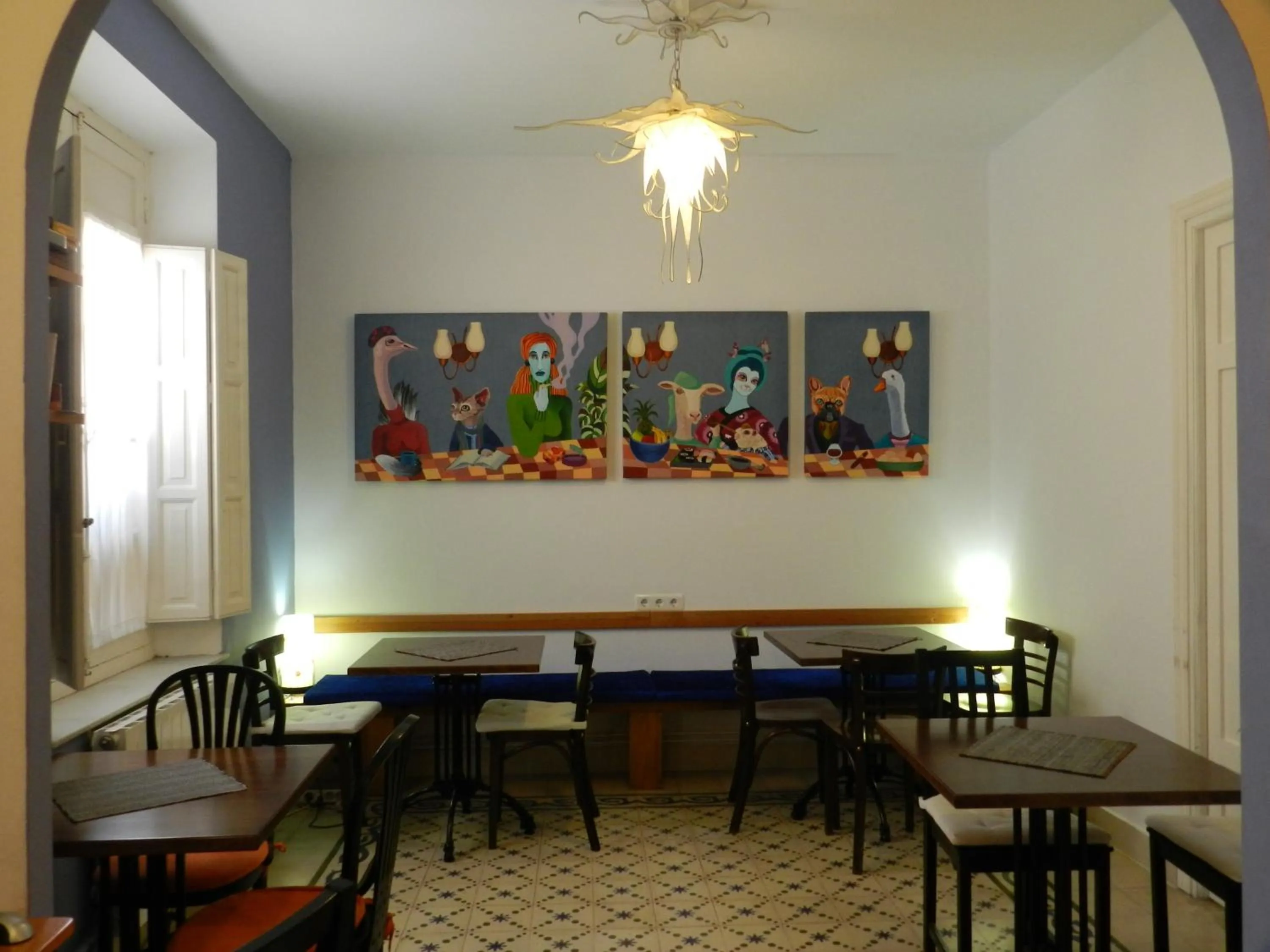 Dining area in Villa Alicia Guest House