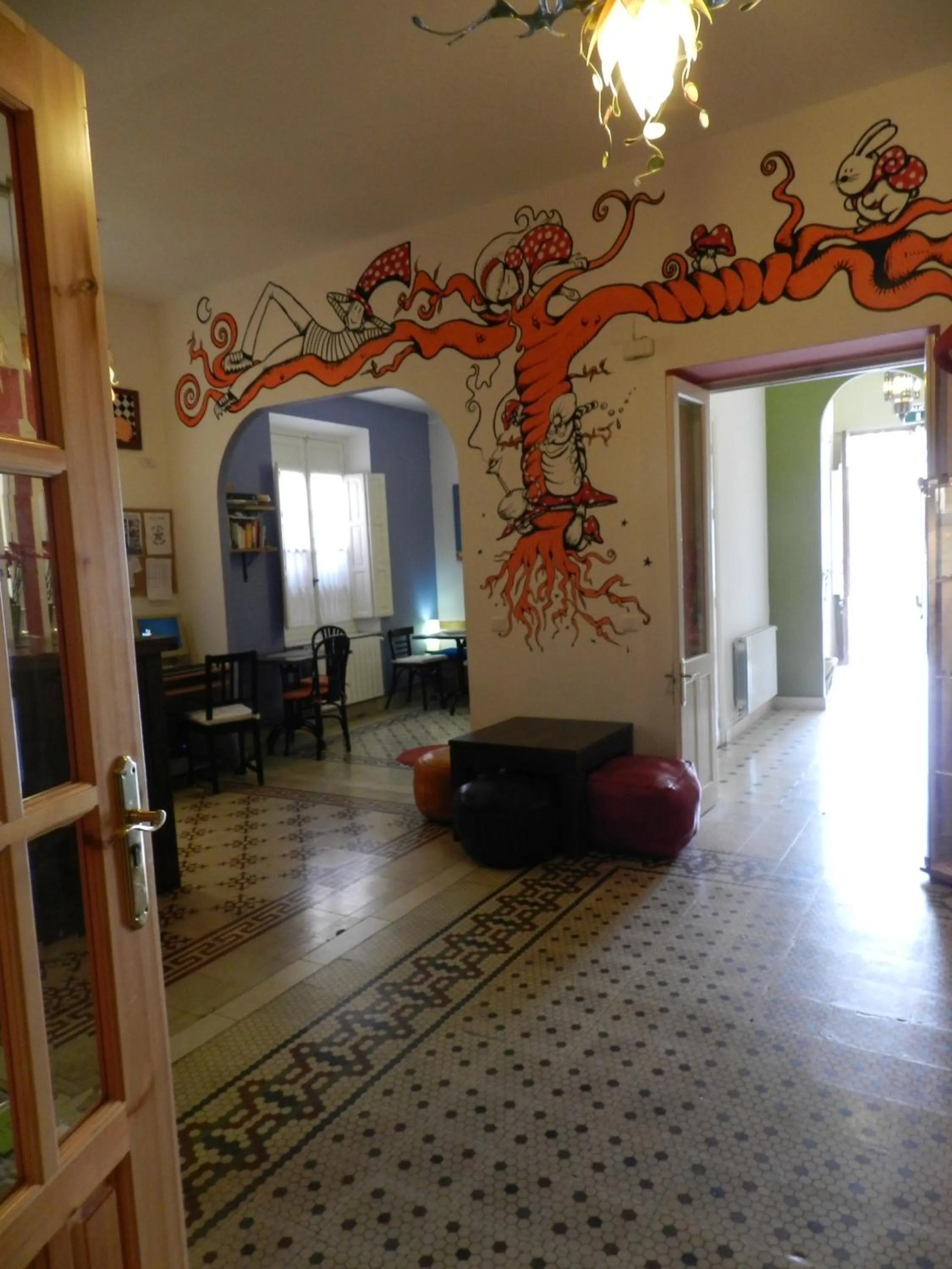 Lobby or reception in Villa Alicia Guest House