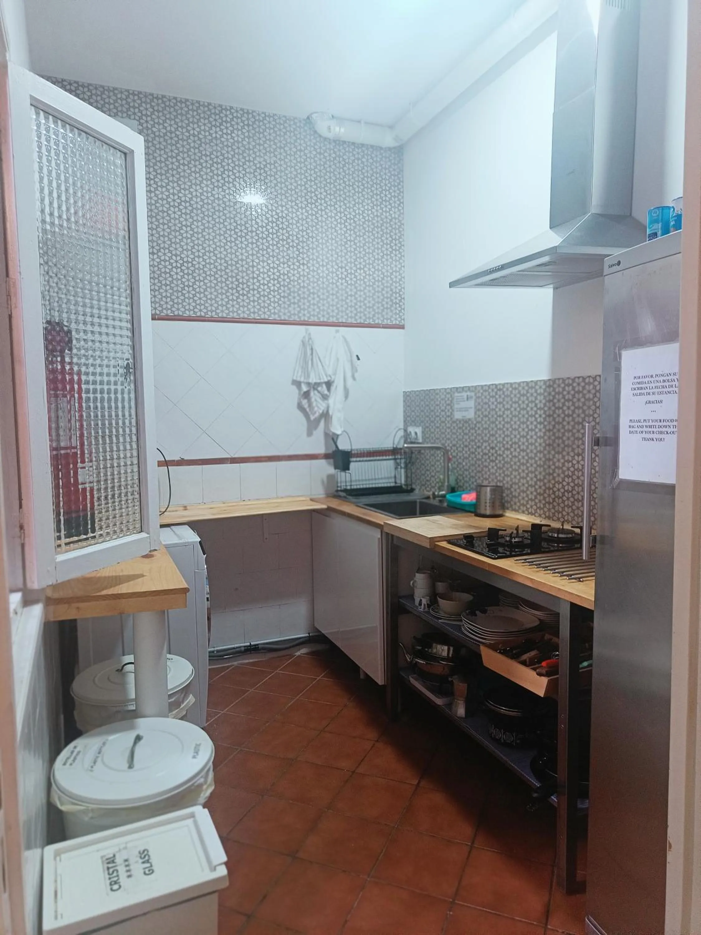 Kitchen or kitchenette in Villa Alicia Guest House