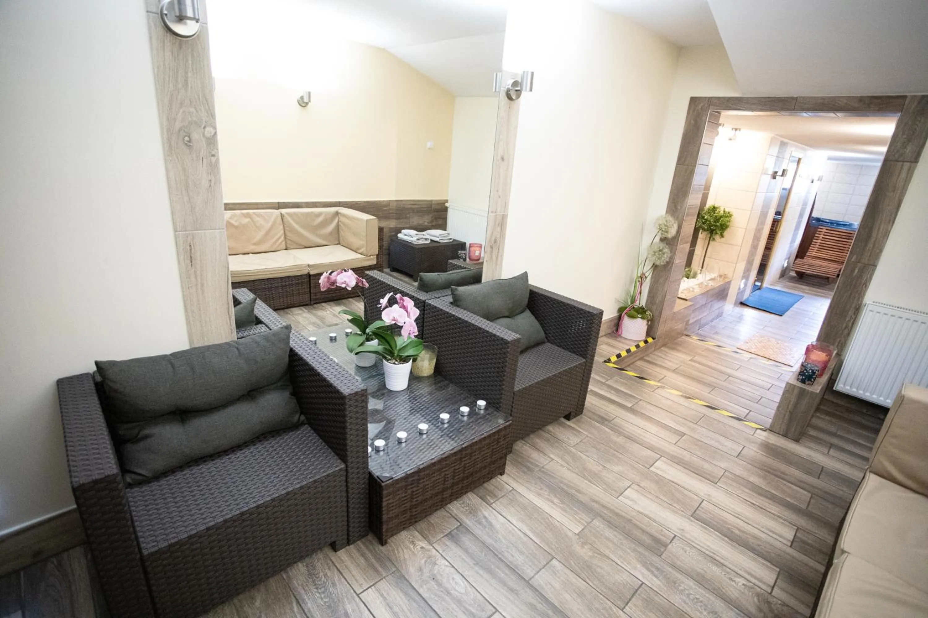 Sauna in Hotel pod Wierzba