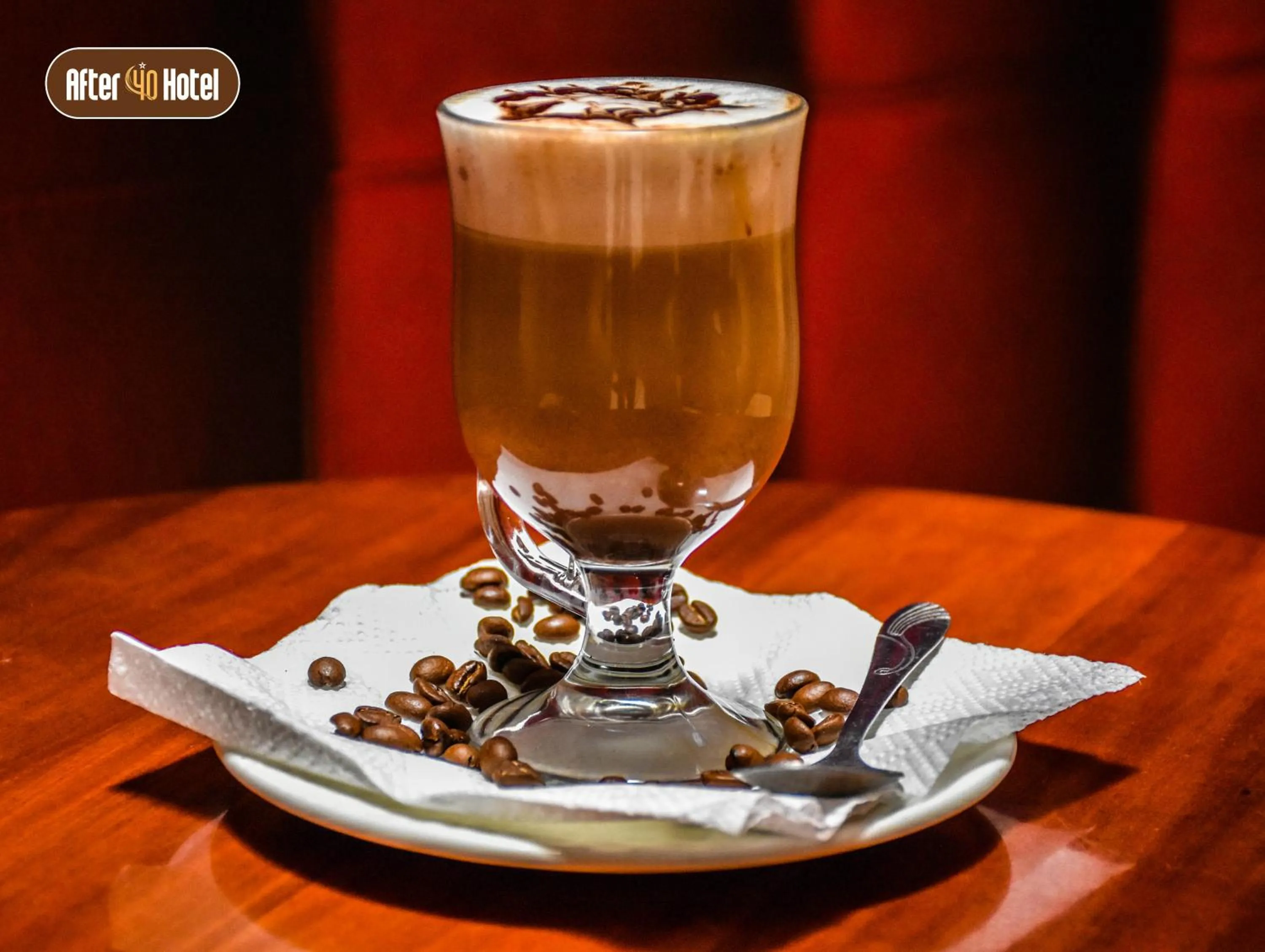 Food and drinks in After 40 Hotel