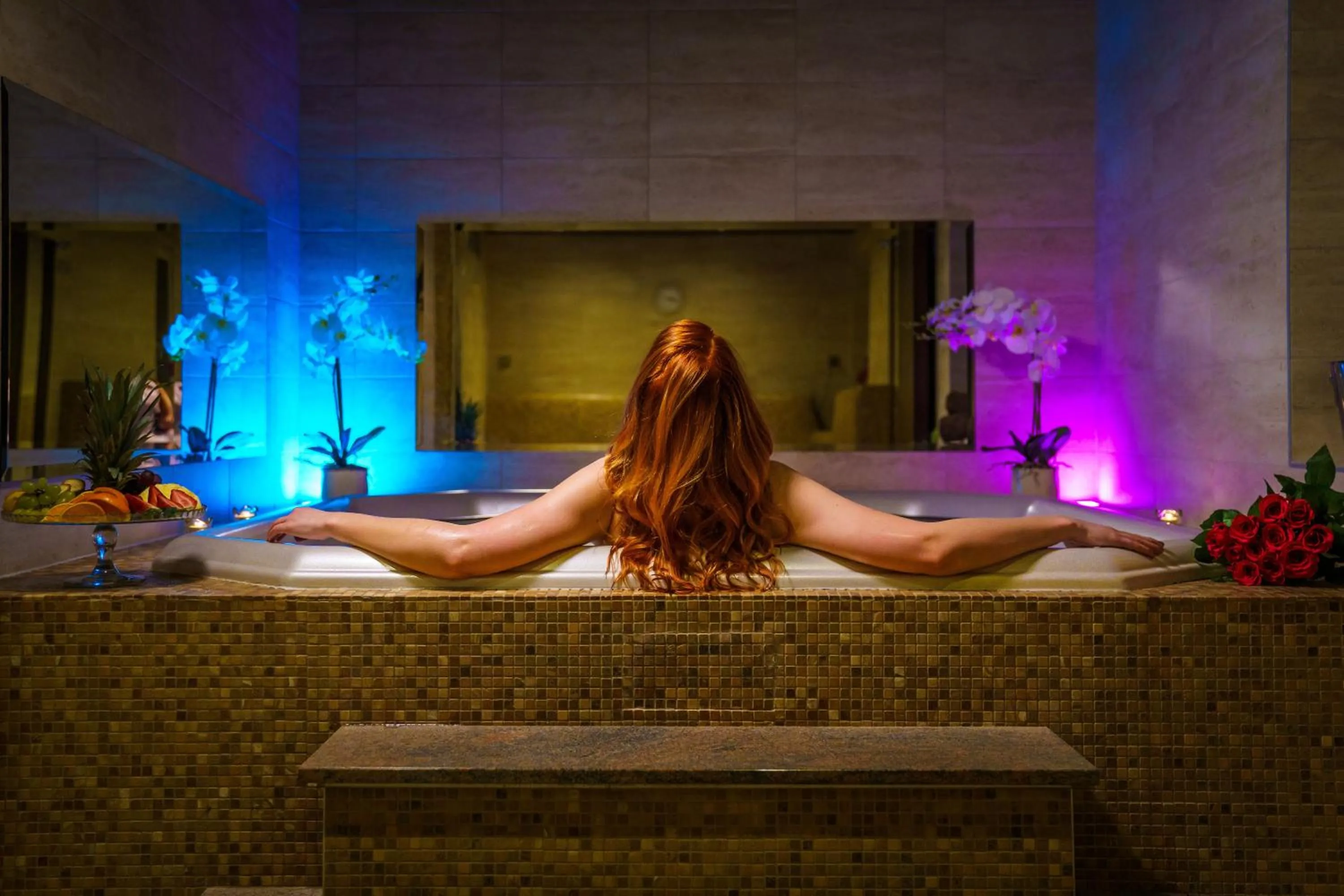 Hot Tub in Spa Hotel MILLENIUM Karlovy Vary