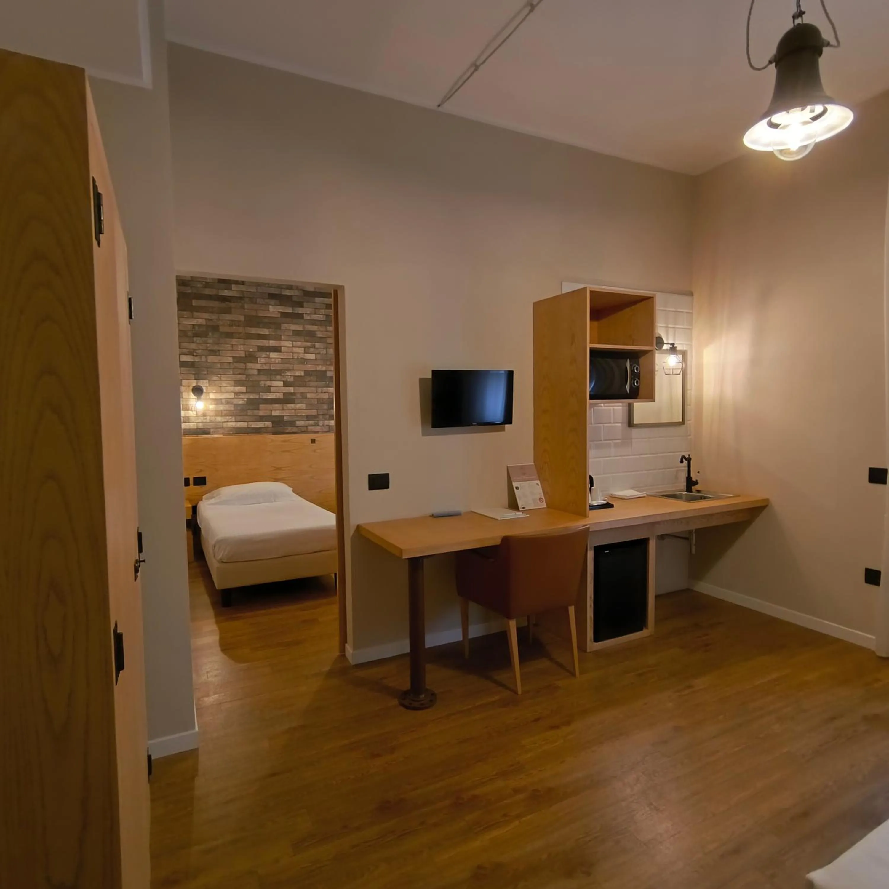 Bed in Hotel Miramonti