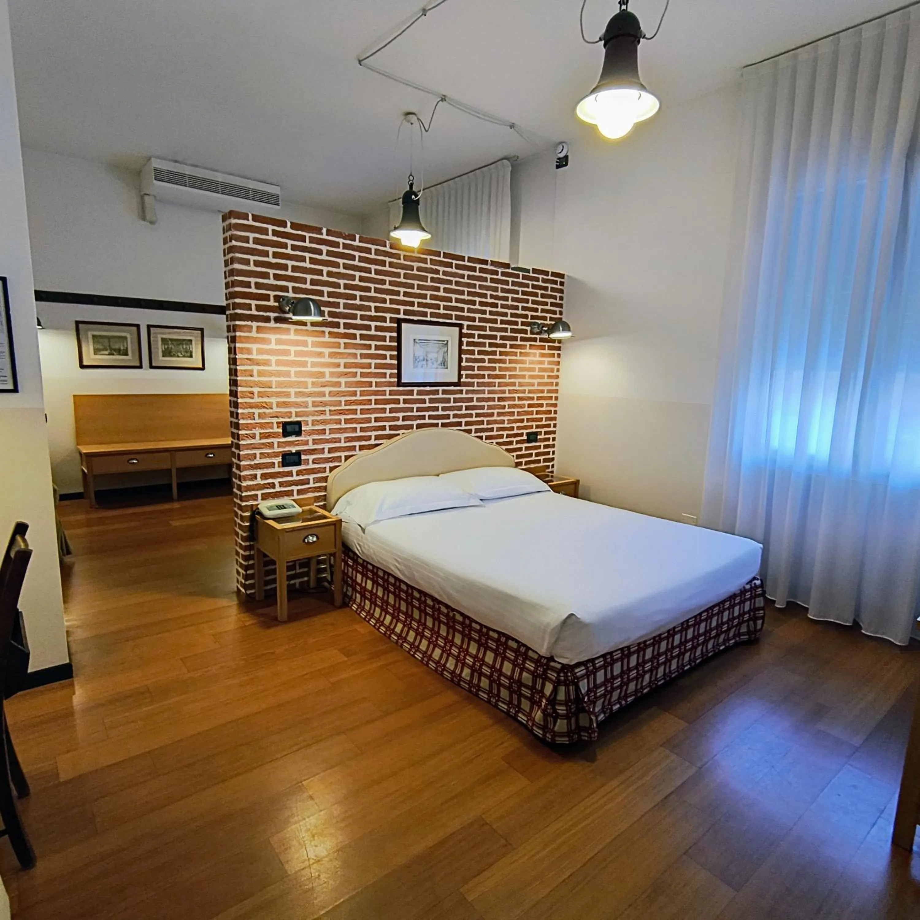 Bed in Hotel Miramonti