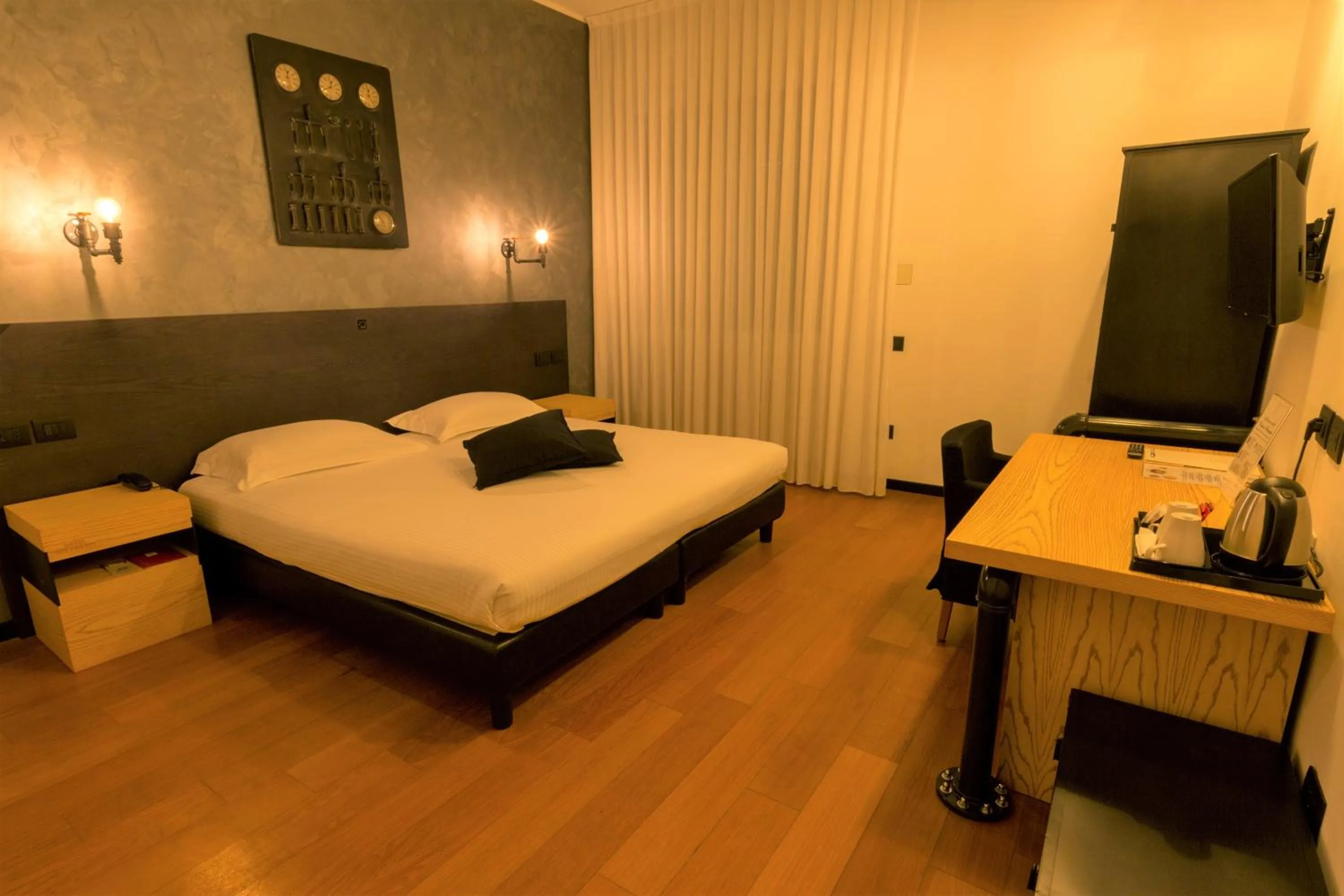 Bed in Hotel Miramonti