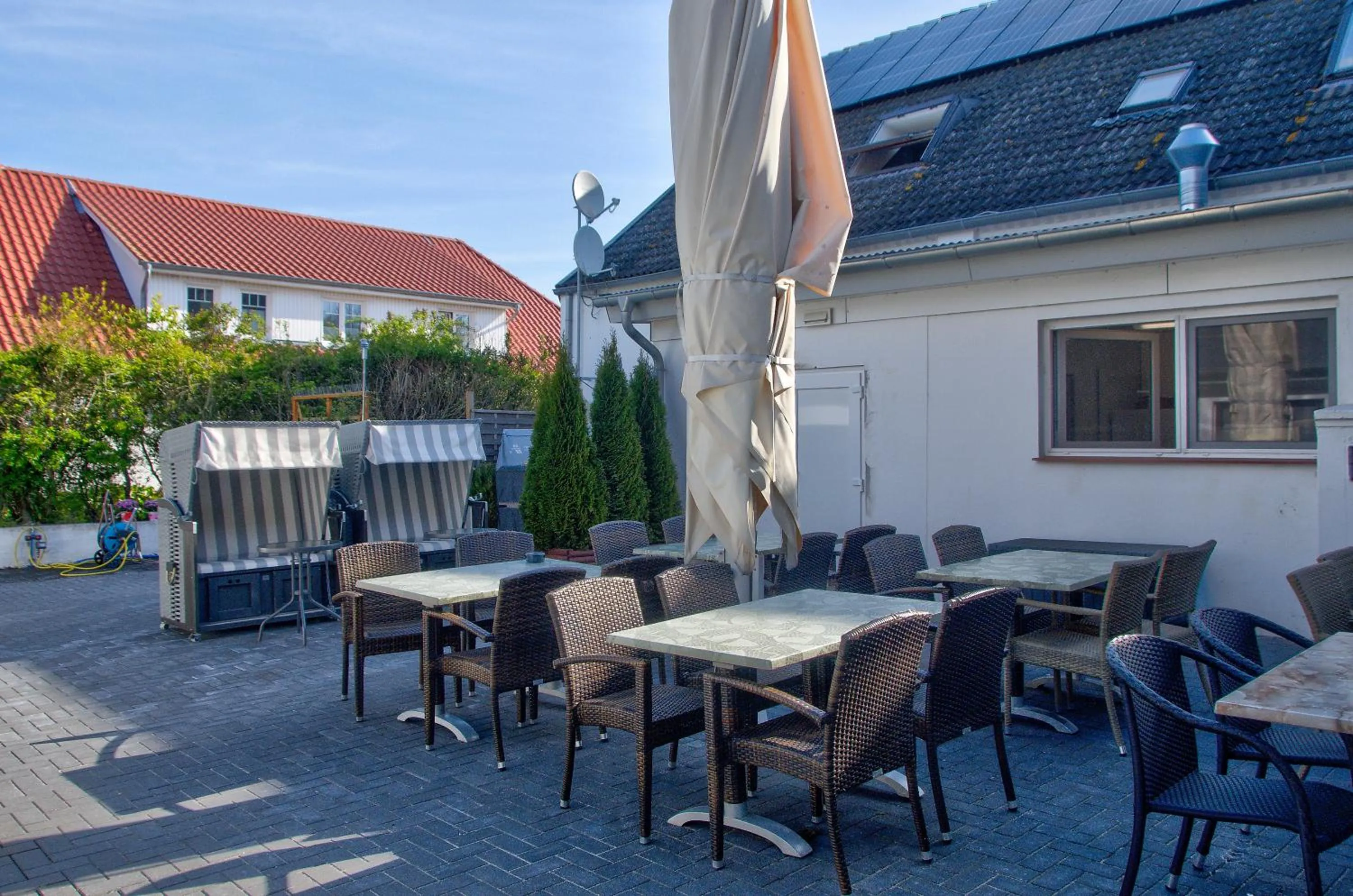 Patio in Hotel Sonneninsel Fehmarn