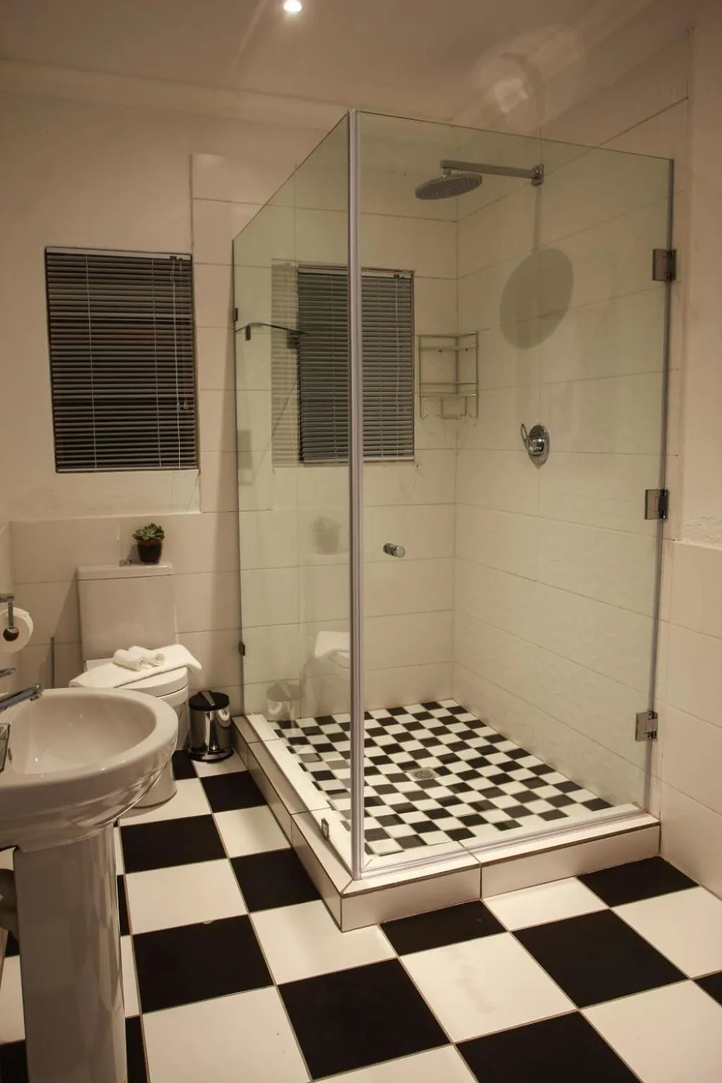 Shower in Woodlands Guest House