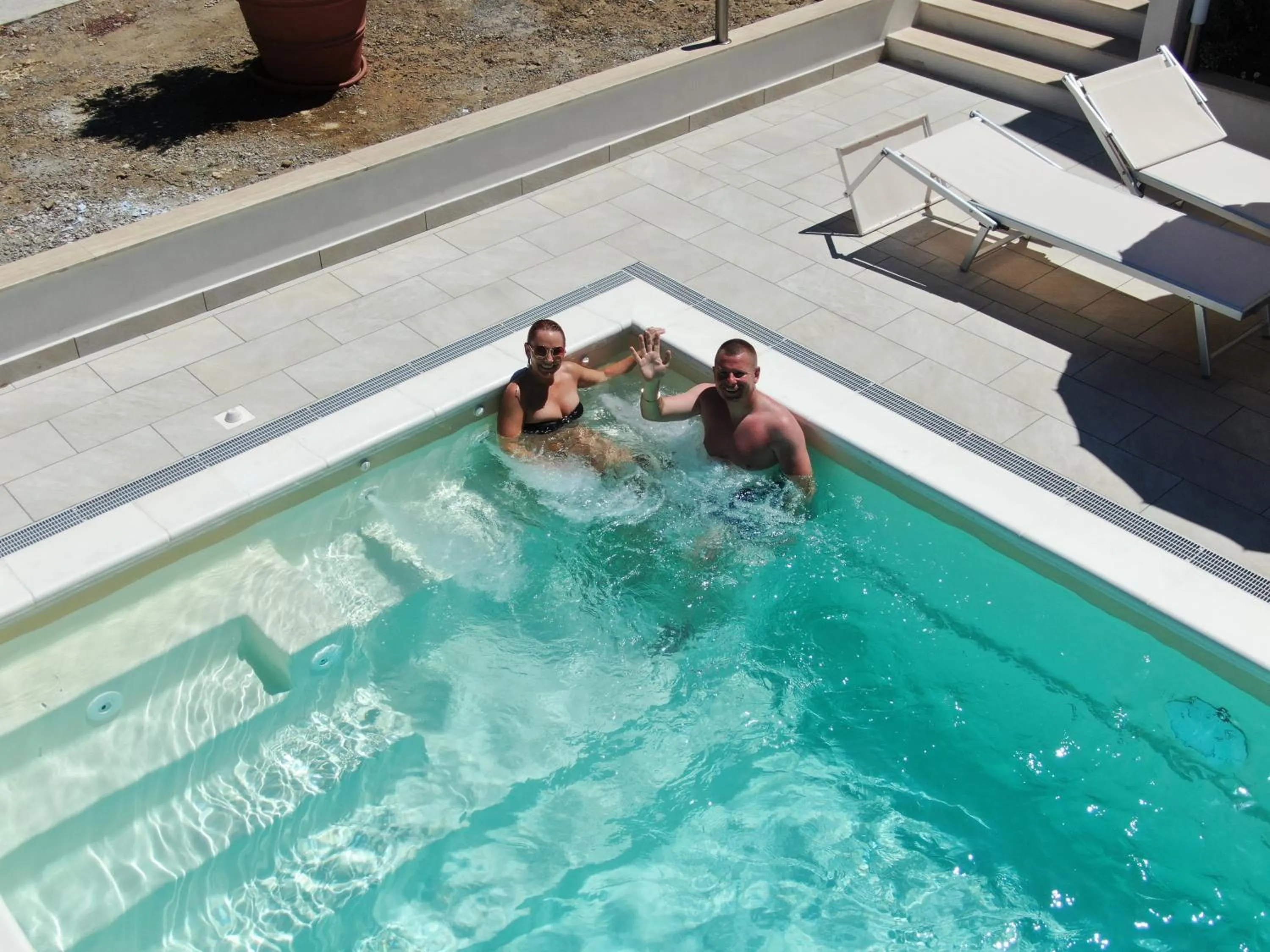 Swimming pool in Villa Margherita