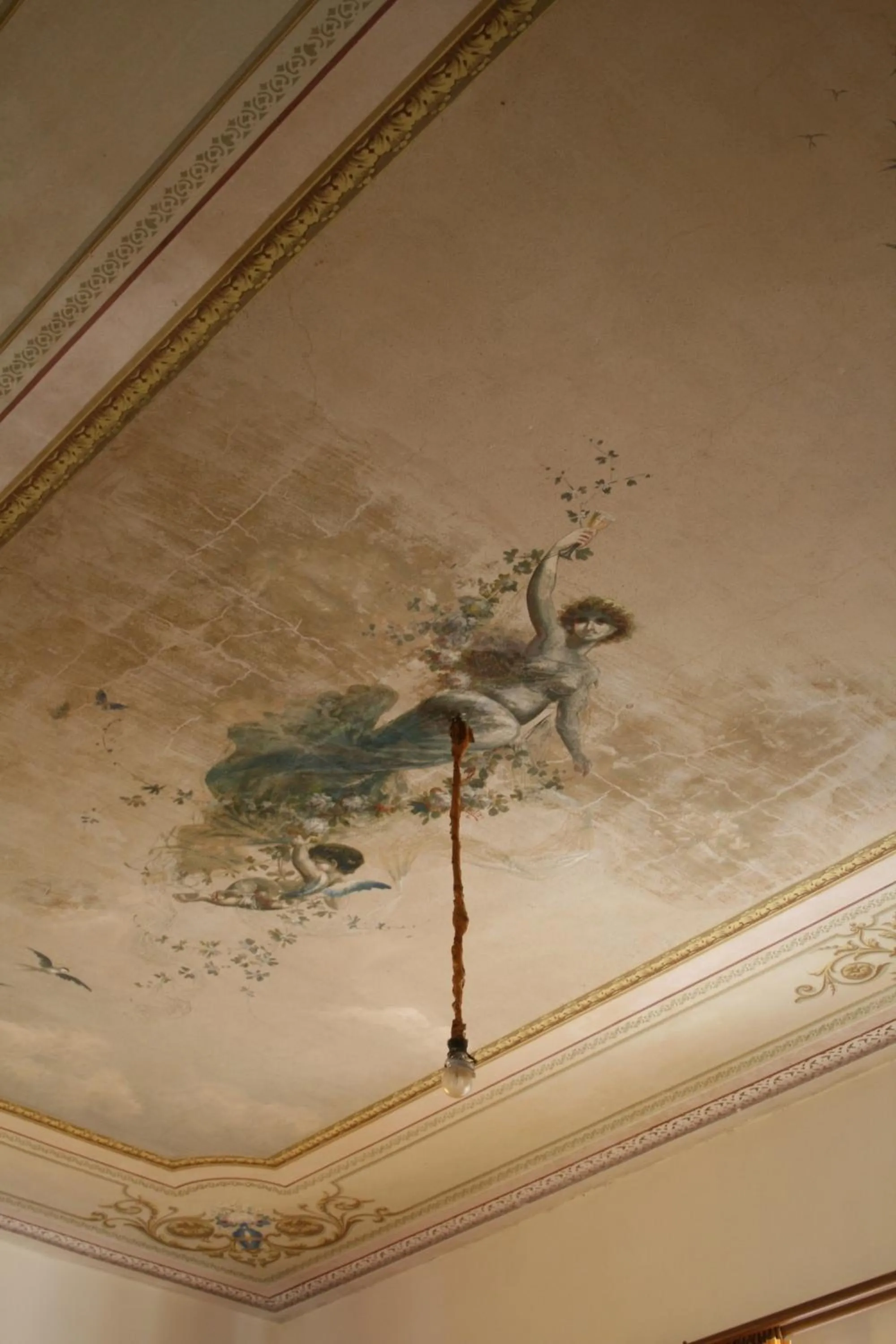 Decorative detail in Villa Margherita