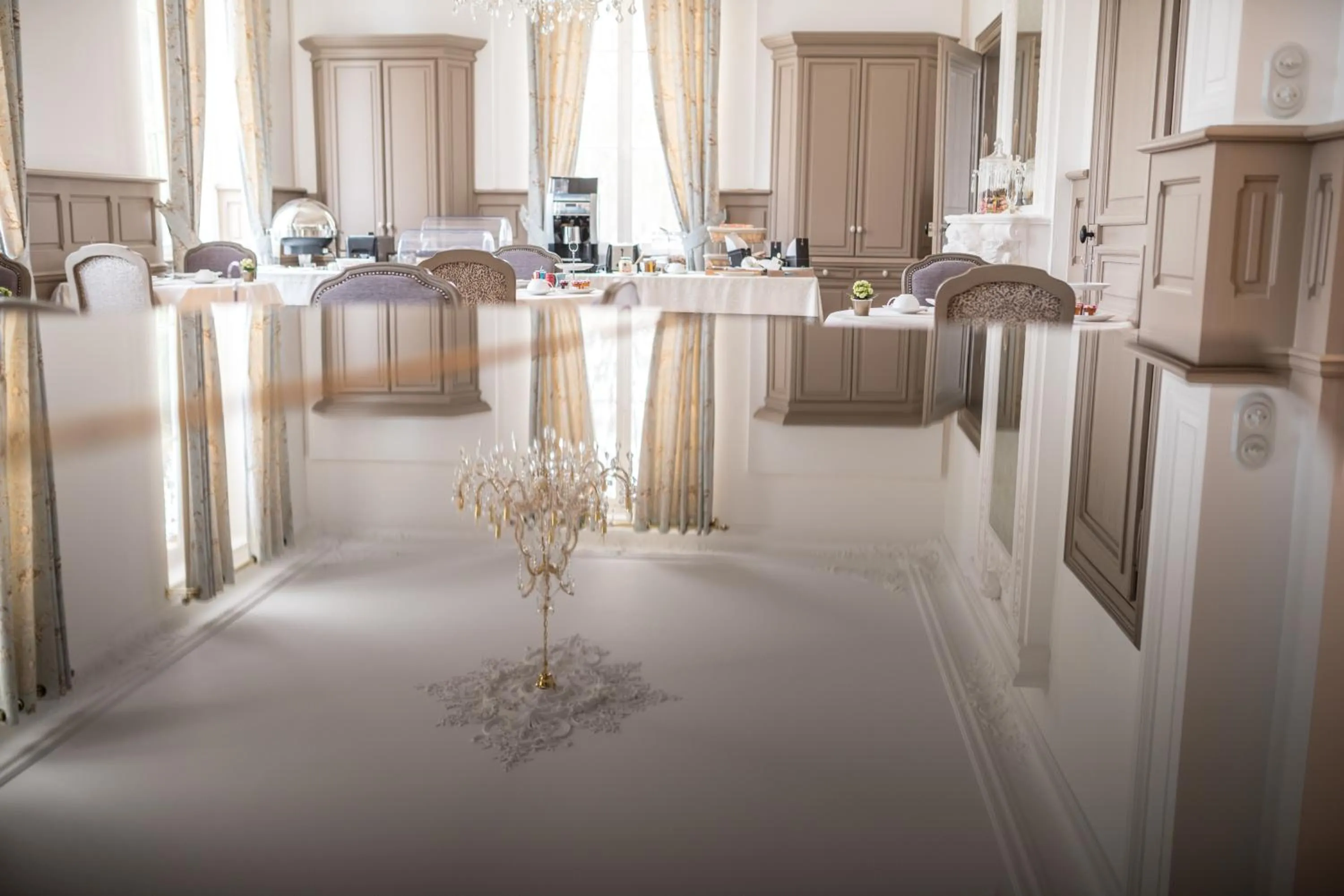 Area and facilities, Bed in Château de Montabert