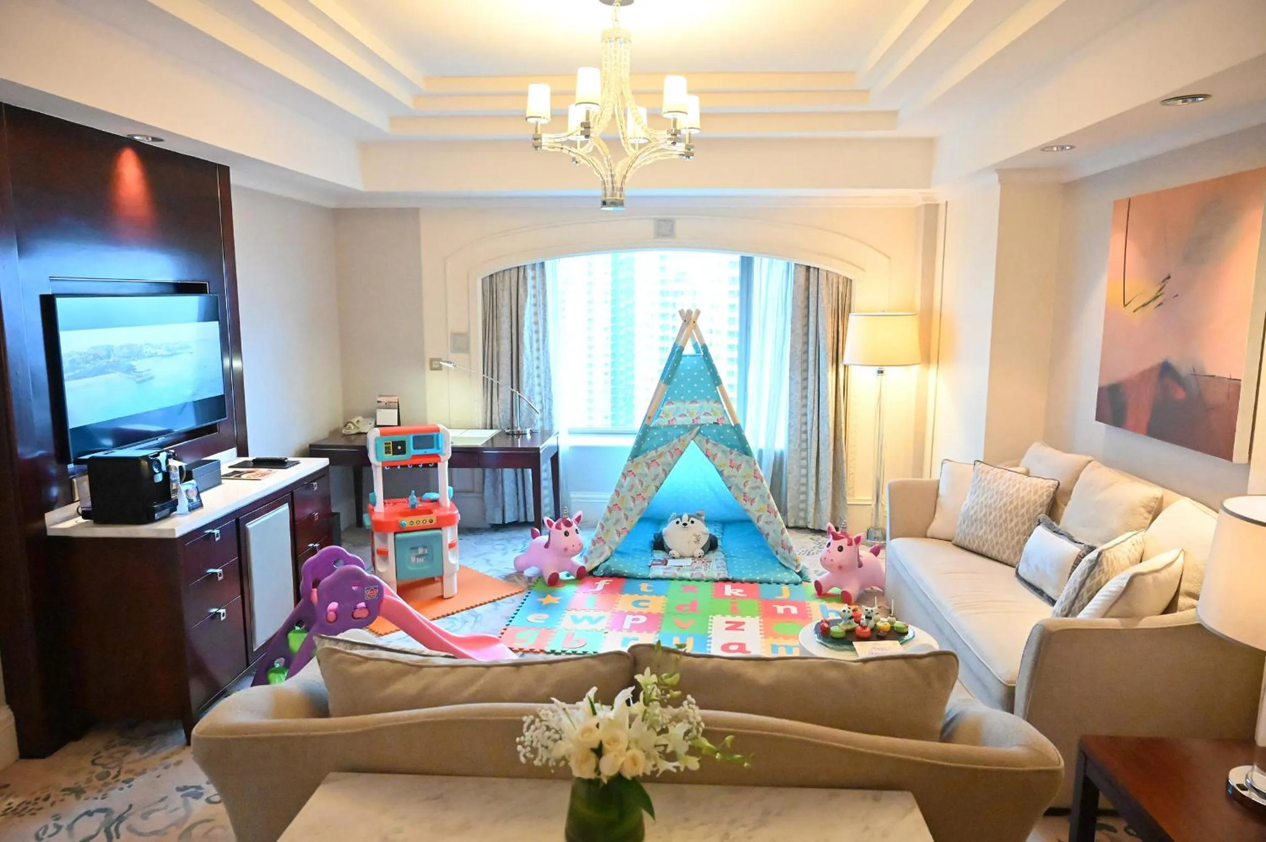 Family in Shangri-La Jakarta