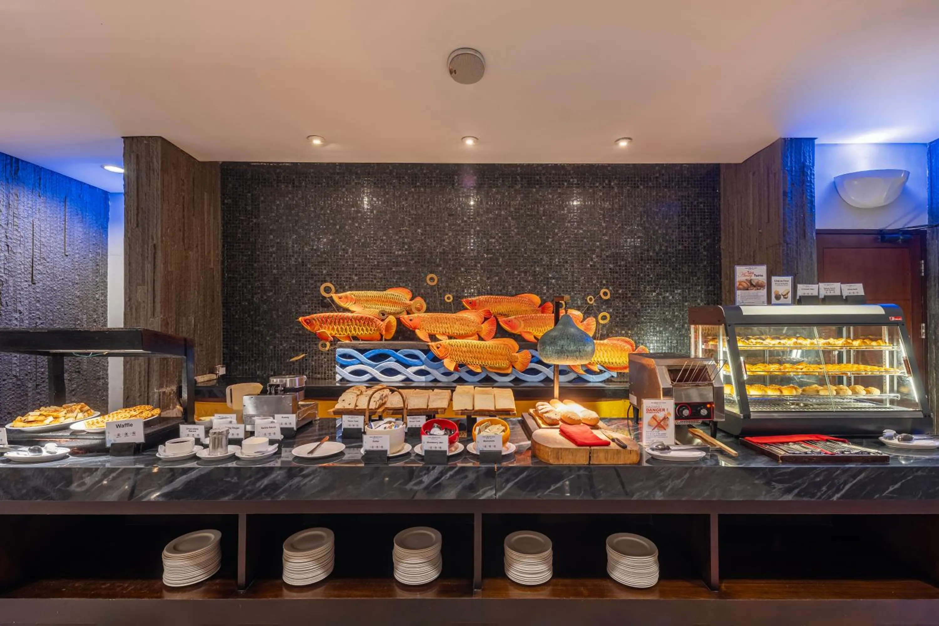 Buffet breakfast in Prime Plaza Hotel Sanur – Bali