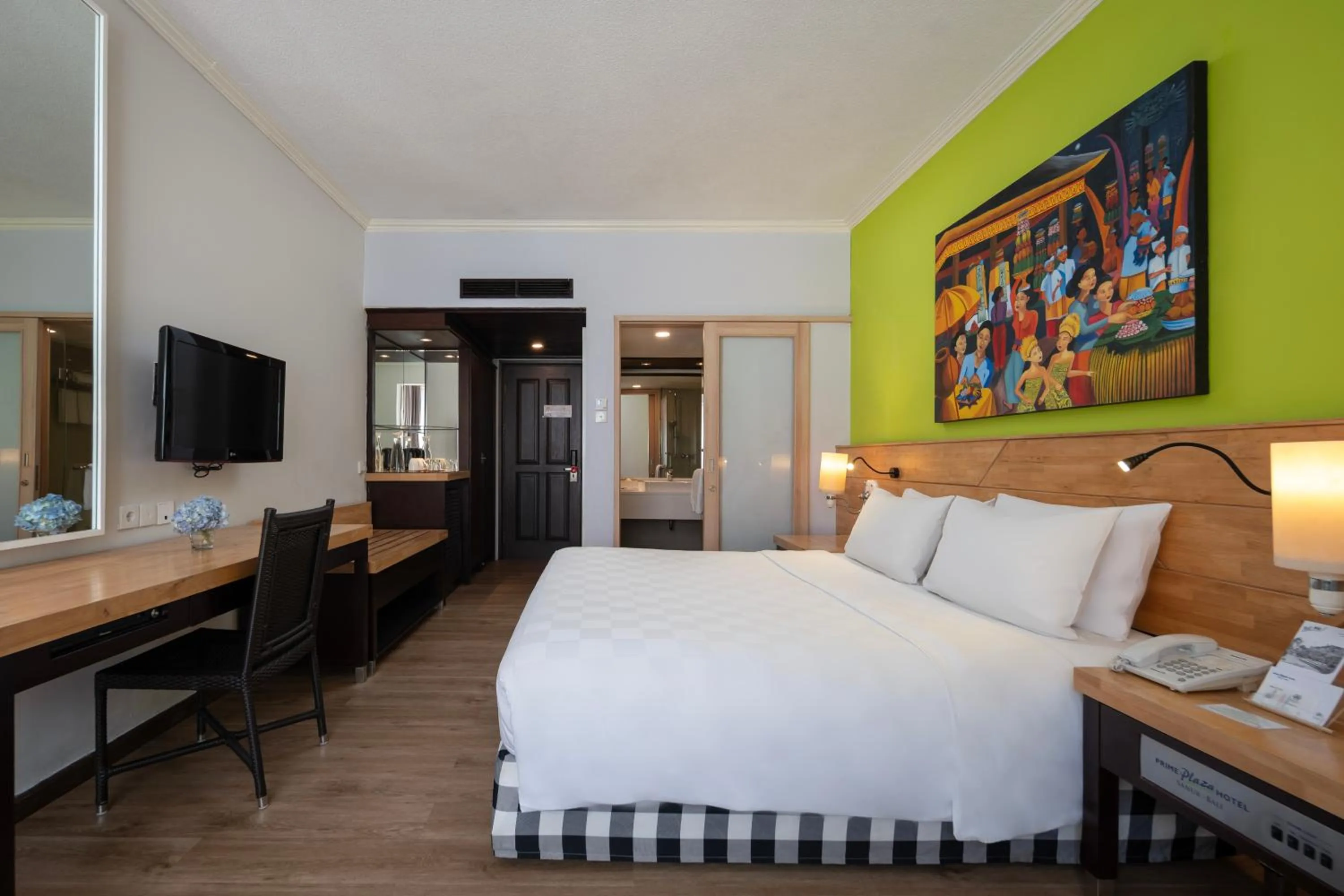 Bedroom, Bed in Prime Plaza Hotel Sanur – Bali