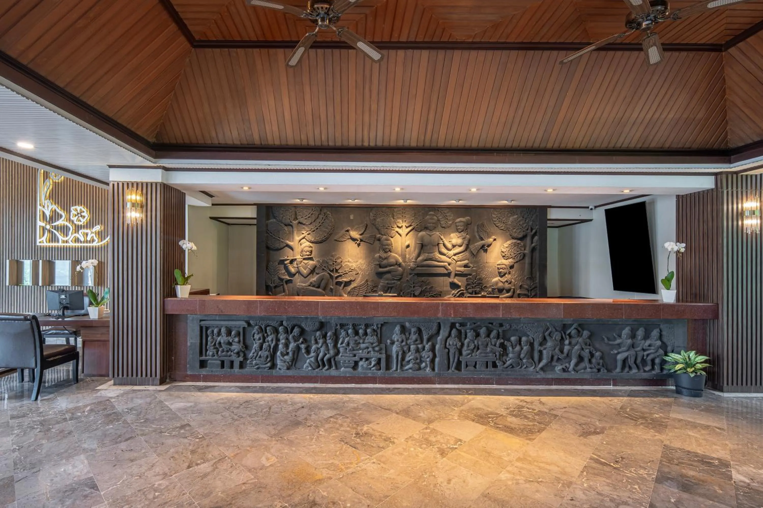 Lobby or reception in Prime Plaza Hotel Sanur – Bali