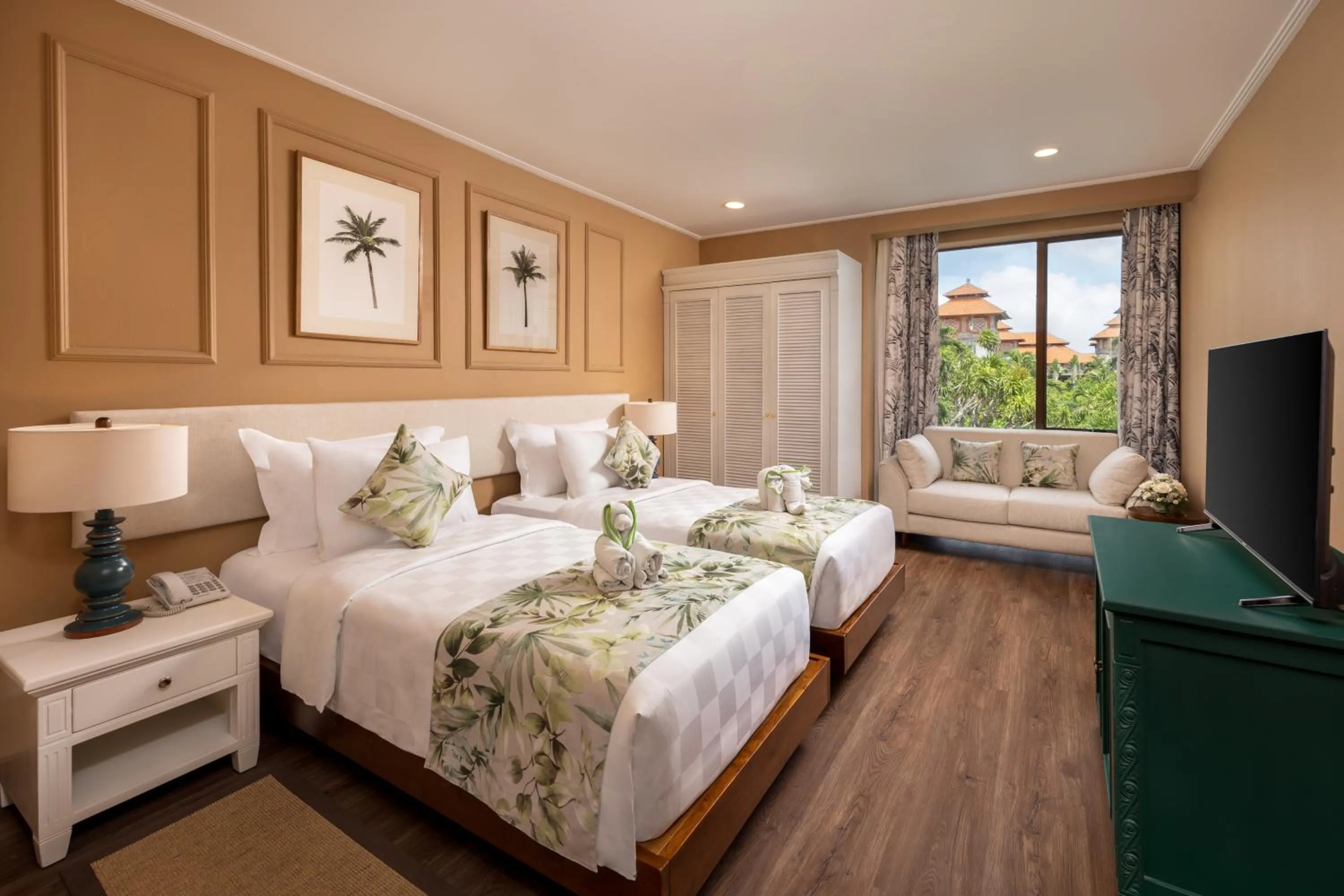 Bedroom, Bed in Prime Plaza Hotel Sanur – Bali