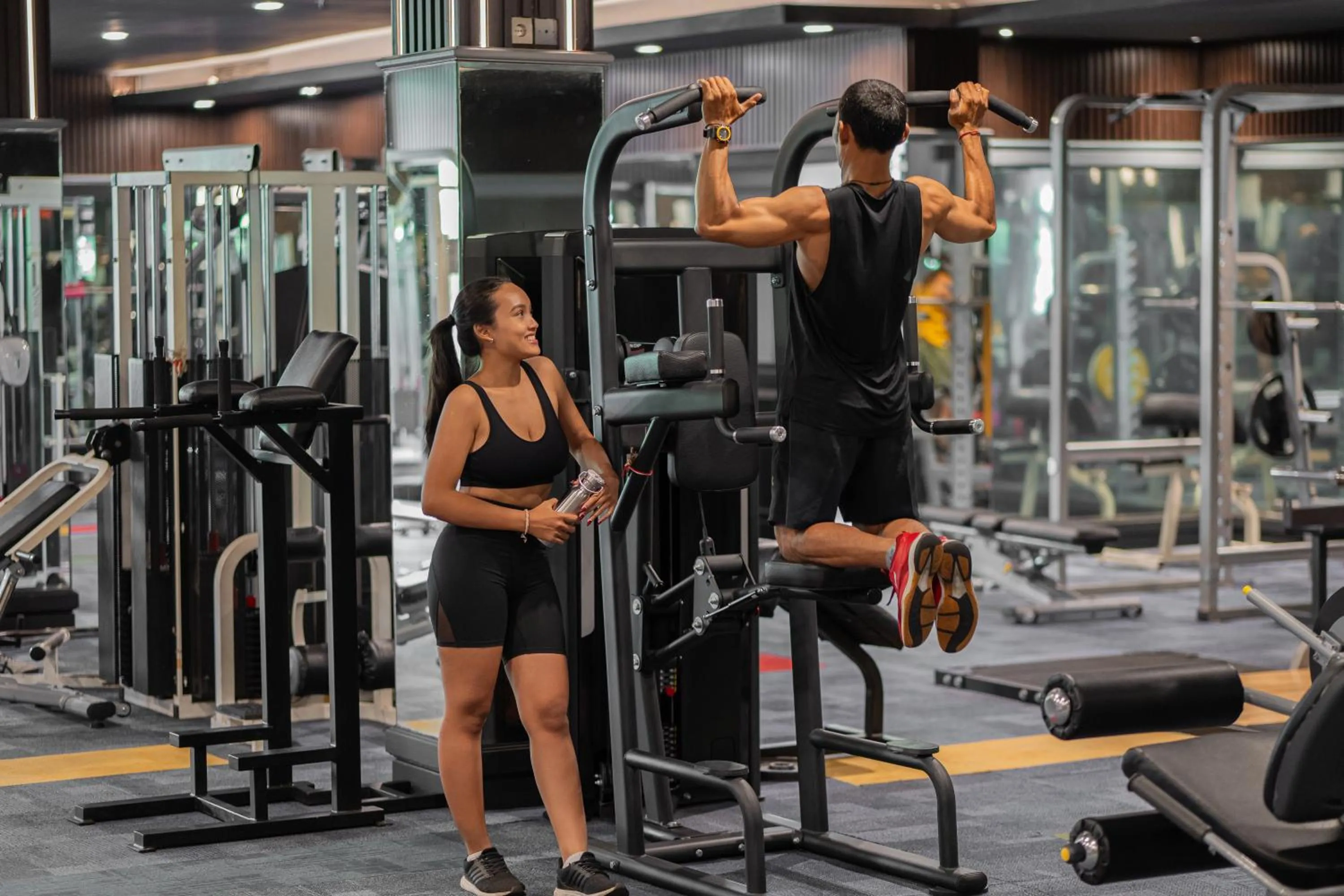 Fitness centre/facilities in Prime Plaza Hotel Sanur – Bali