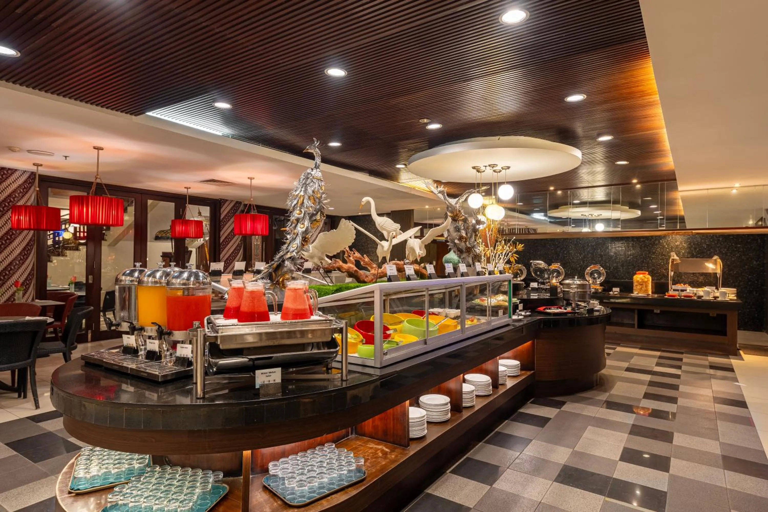Buffet breakfast in Prime Plaza Hotel Sanur – Bali