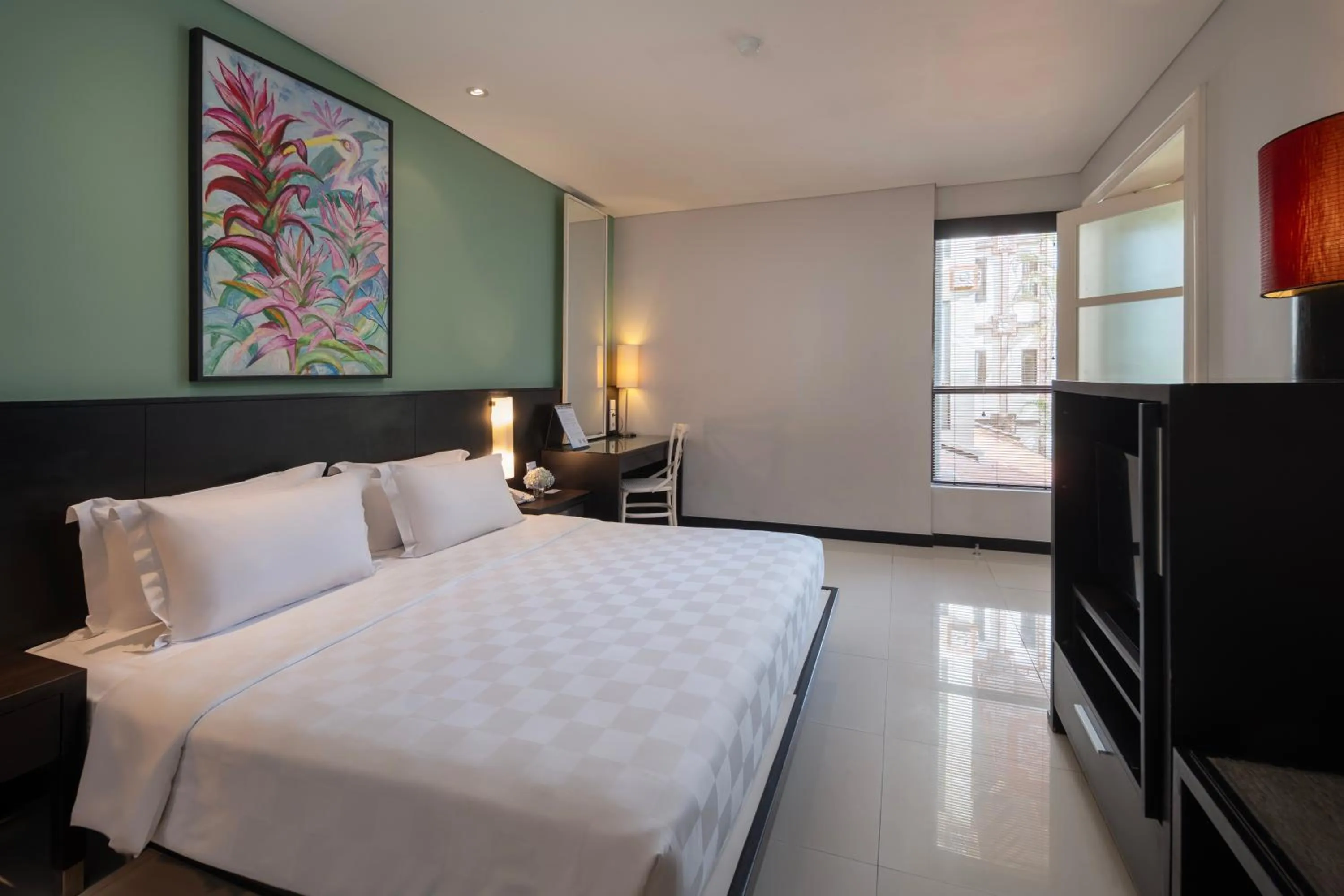 Bed in Prime Plaza Hotel Sanur – Bali