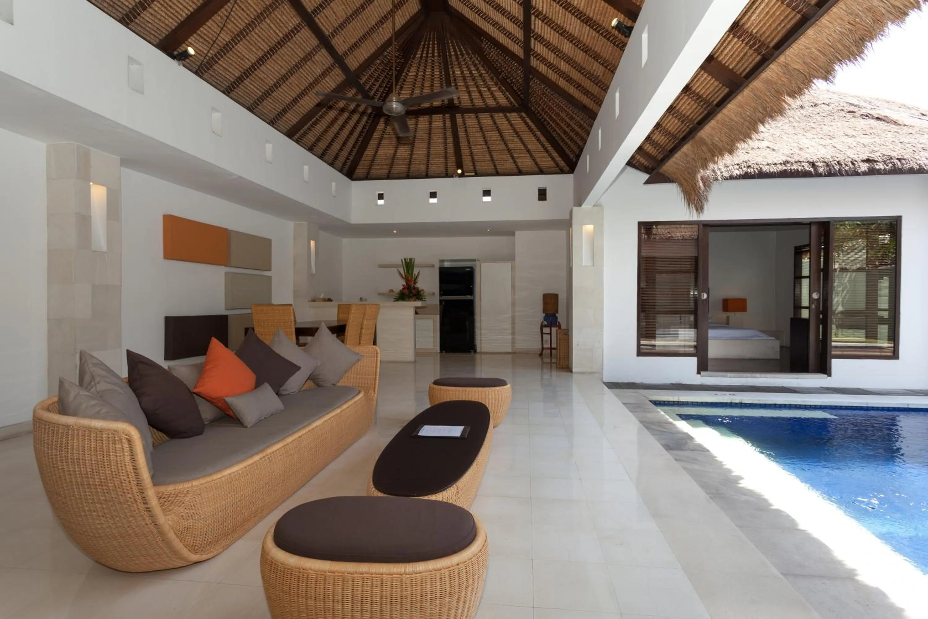 Living room in Bvilla Spa