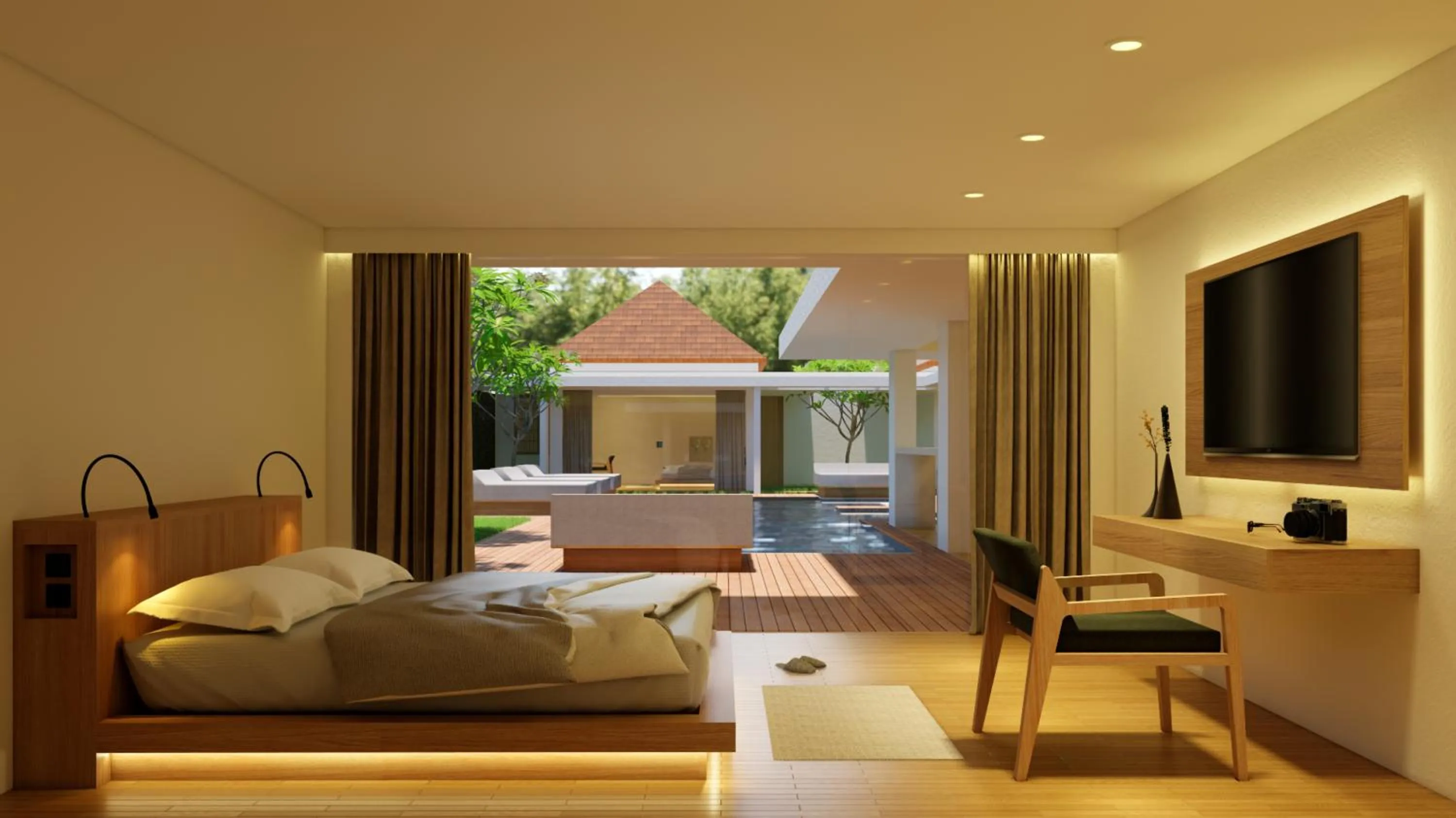 Bedroom, Bed in Bvilla Spa