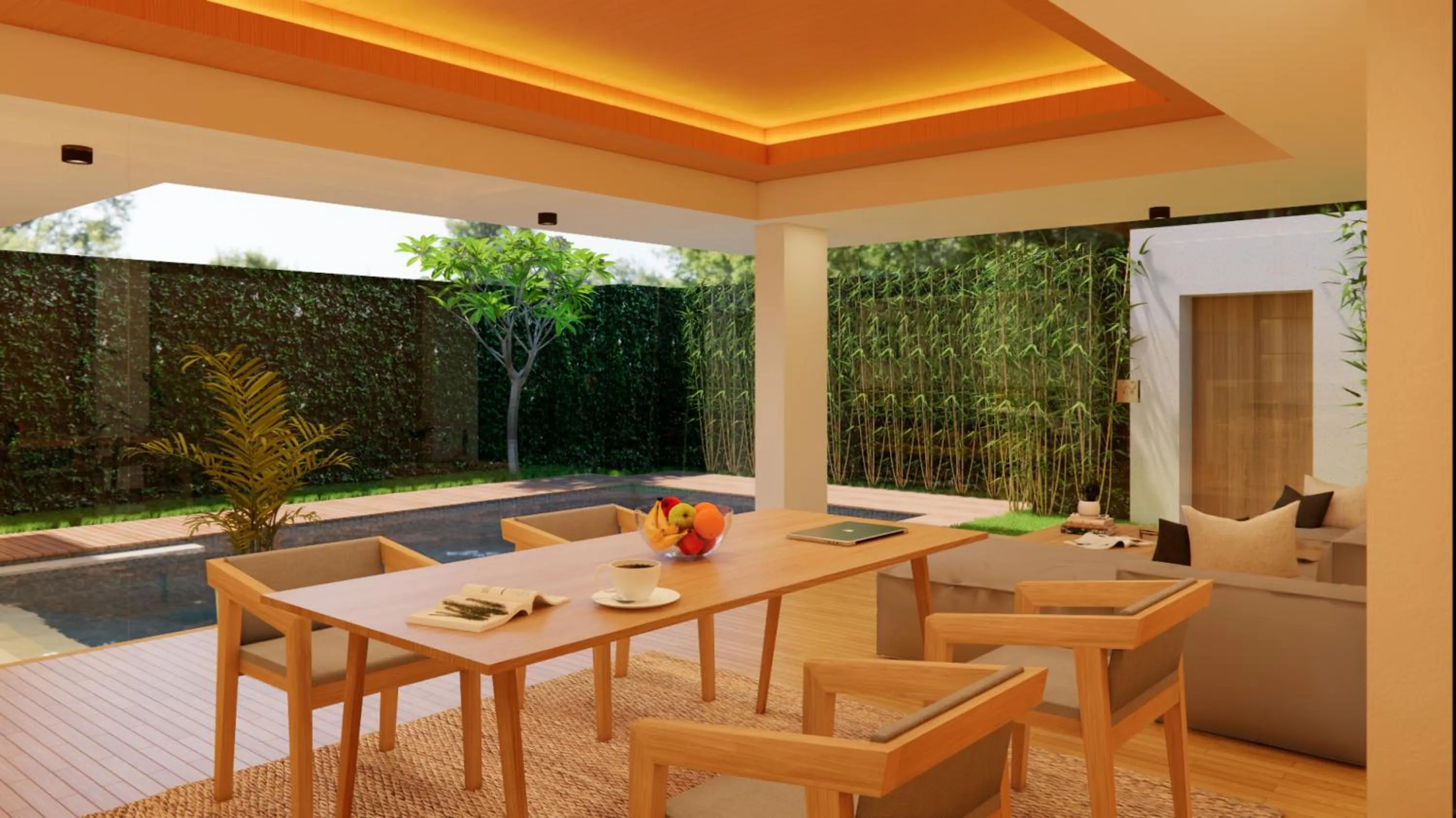 Living room in Bvilla Spa